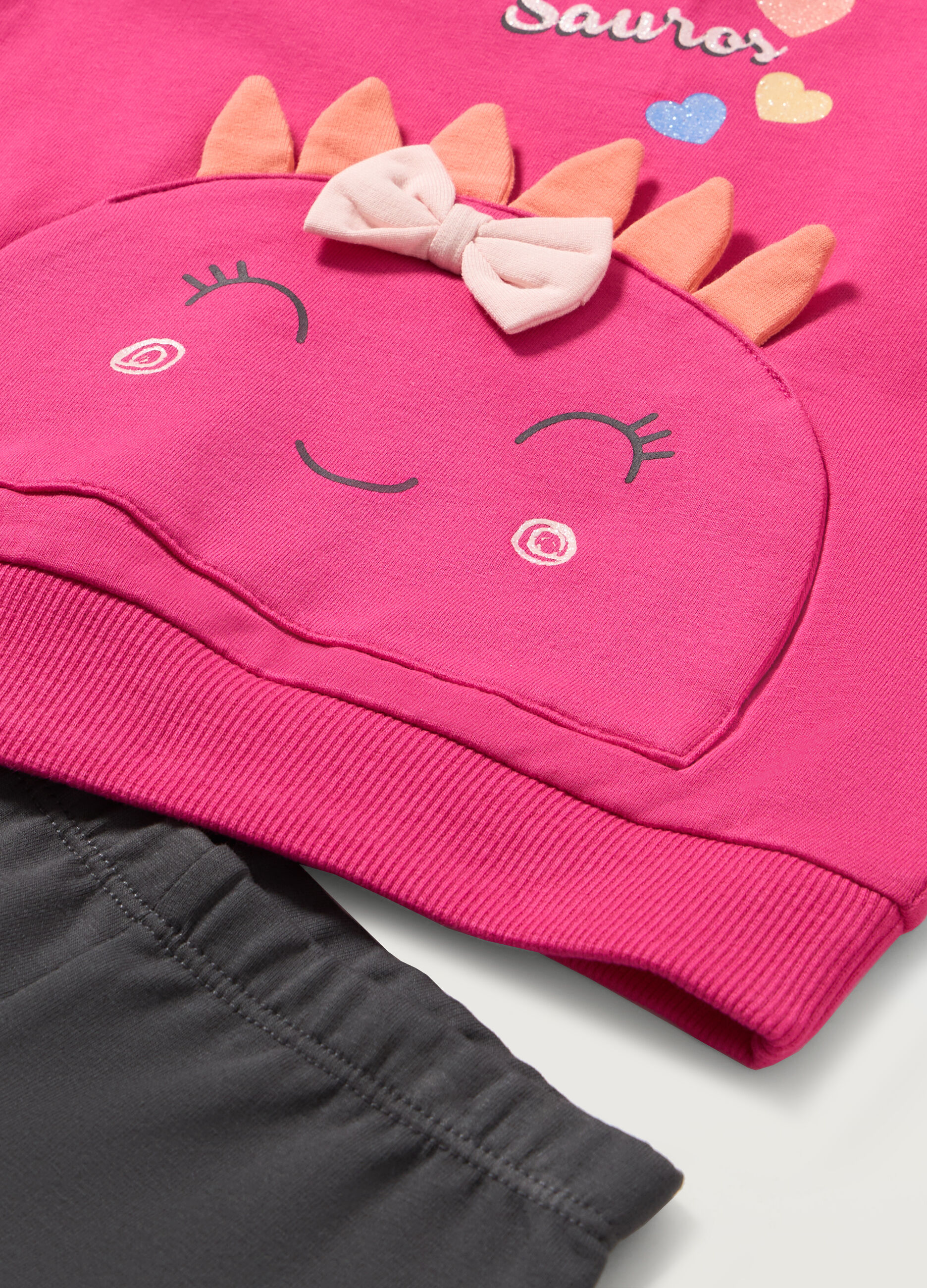 Jogging set in french terry stretch neonata_1