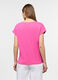 T-shirt girocollo in jersey di puro cotone donna_1
