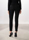 Pantaloni in denim misto cotone donna_1