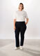 Jeggings flare fit in denim misto cotone donna curvy_0
