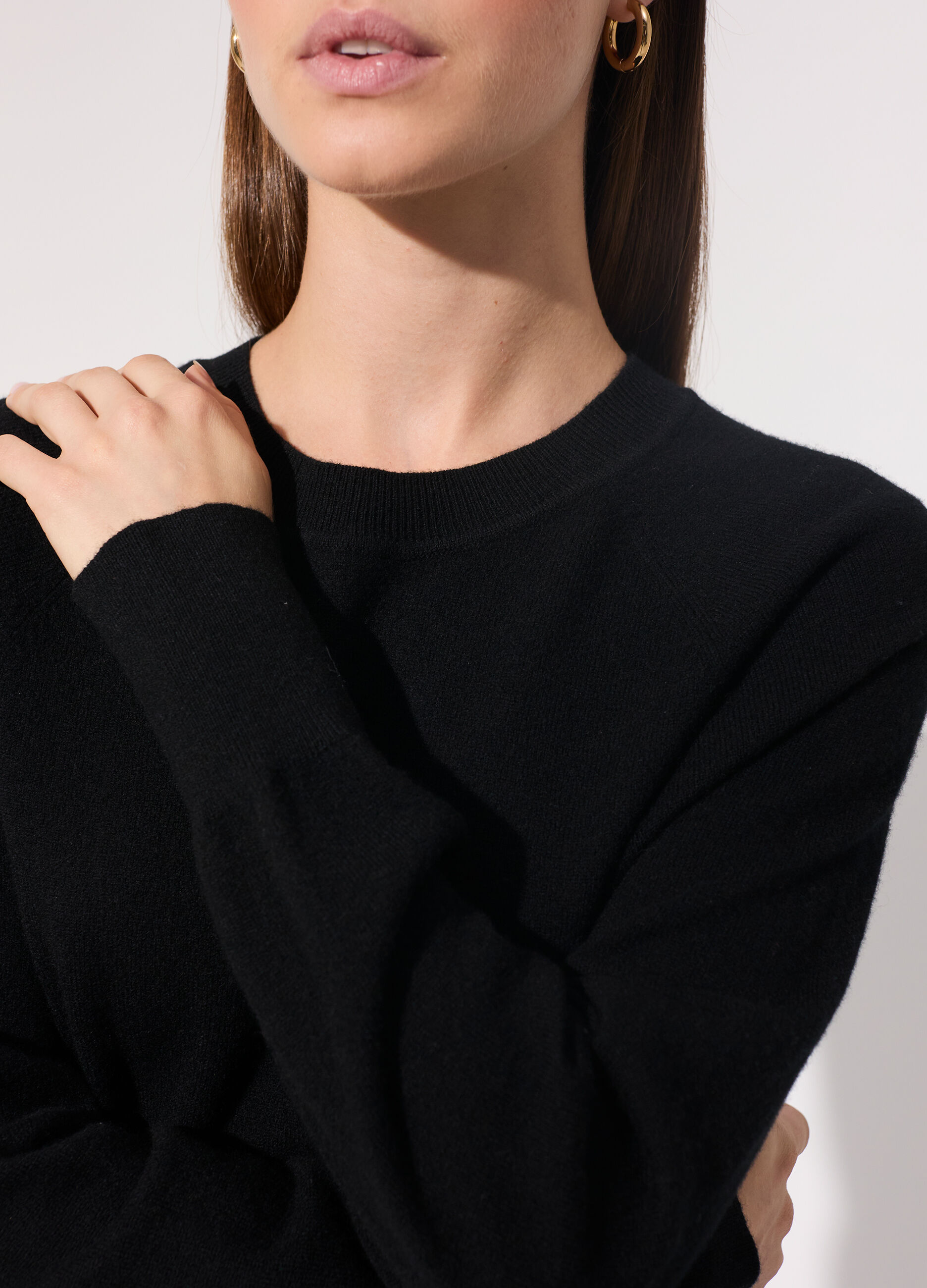 Pullover in pura lana merino donna_3