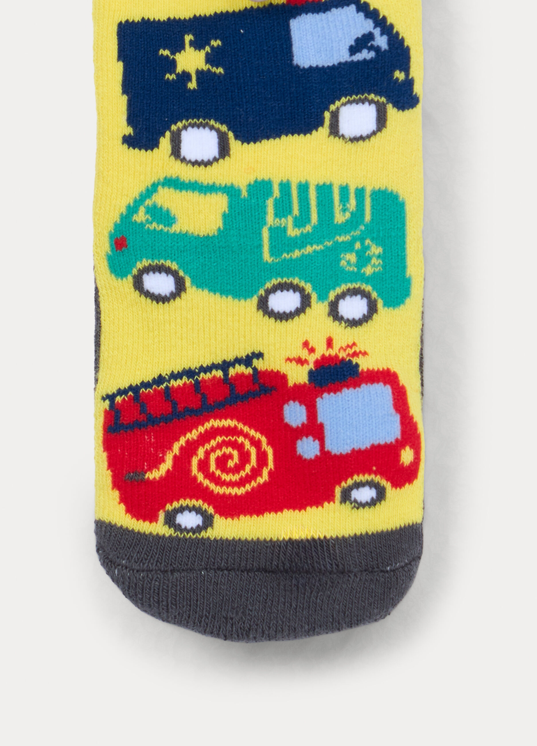 Pack 2 calze antiscivolo in spugna misto cotone stretch_3