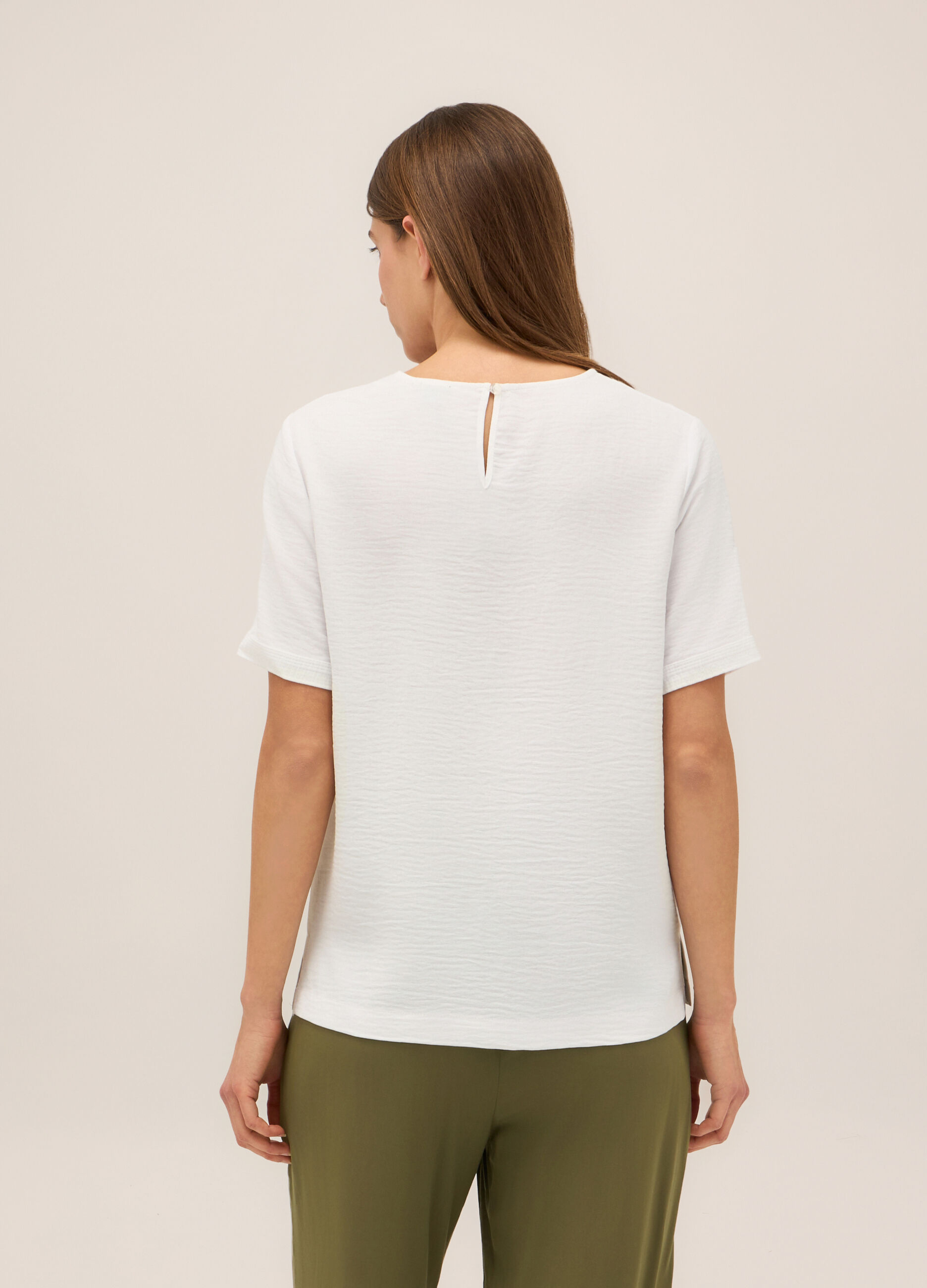 Blusa a maniche corte donna_1