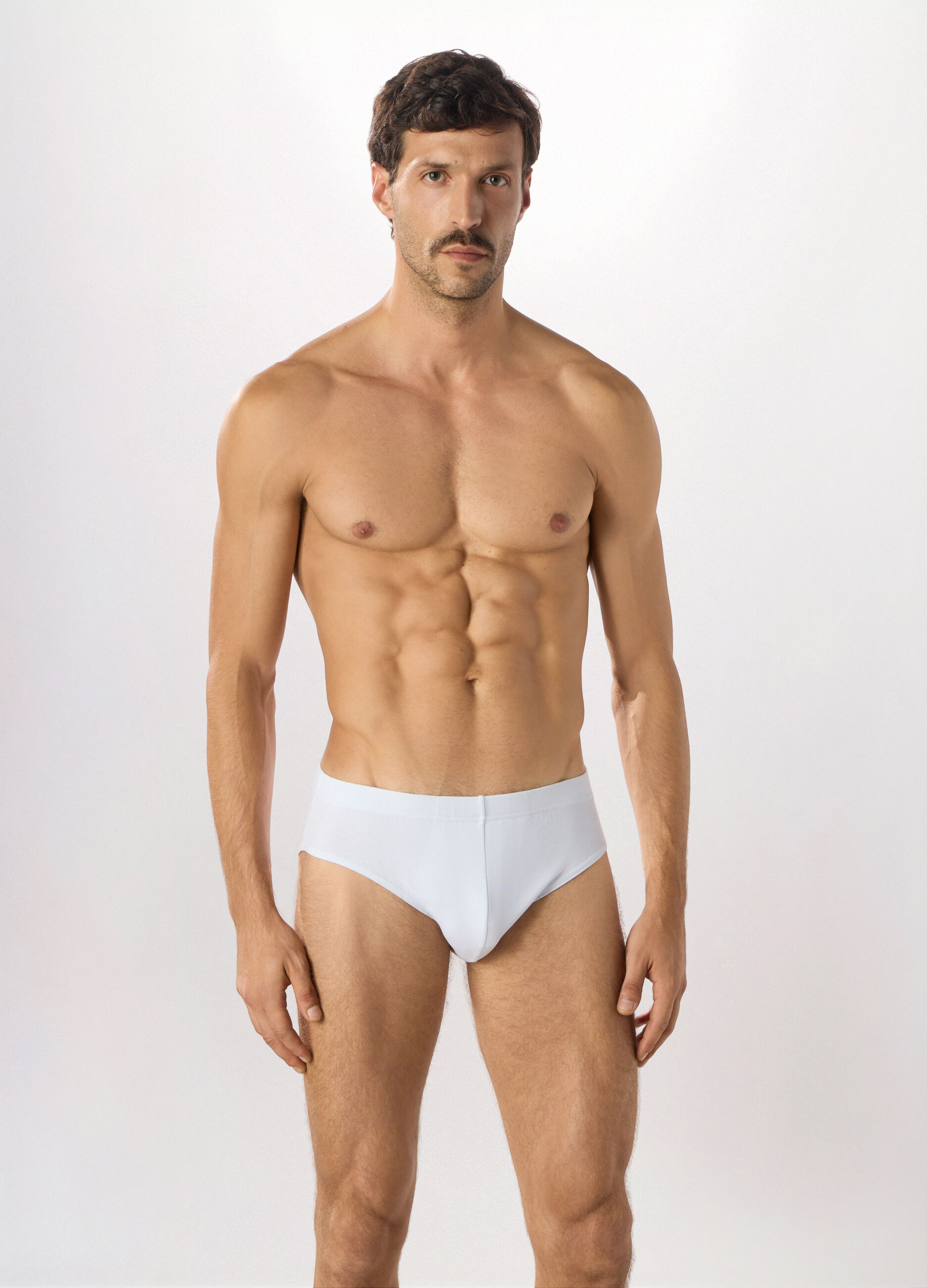 Slip in cotone stretch uomo_0