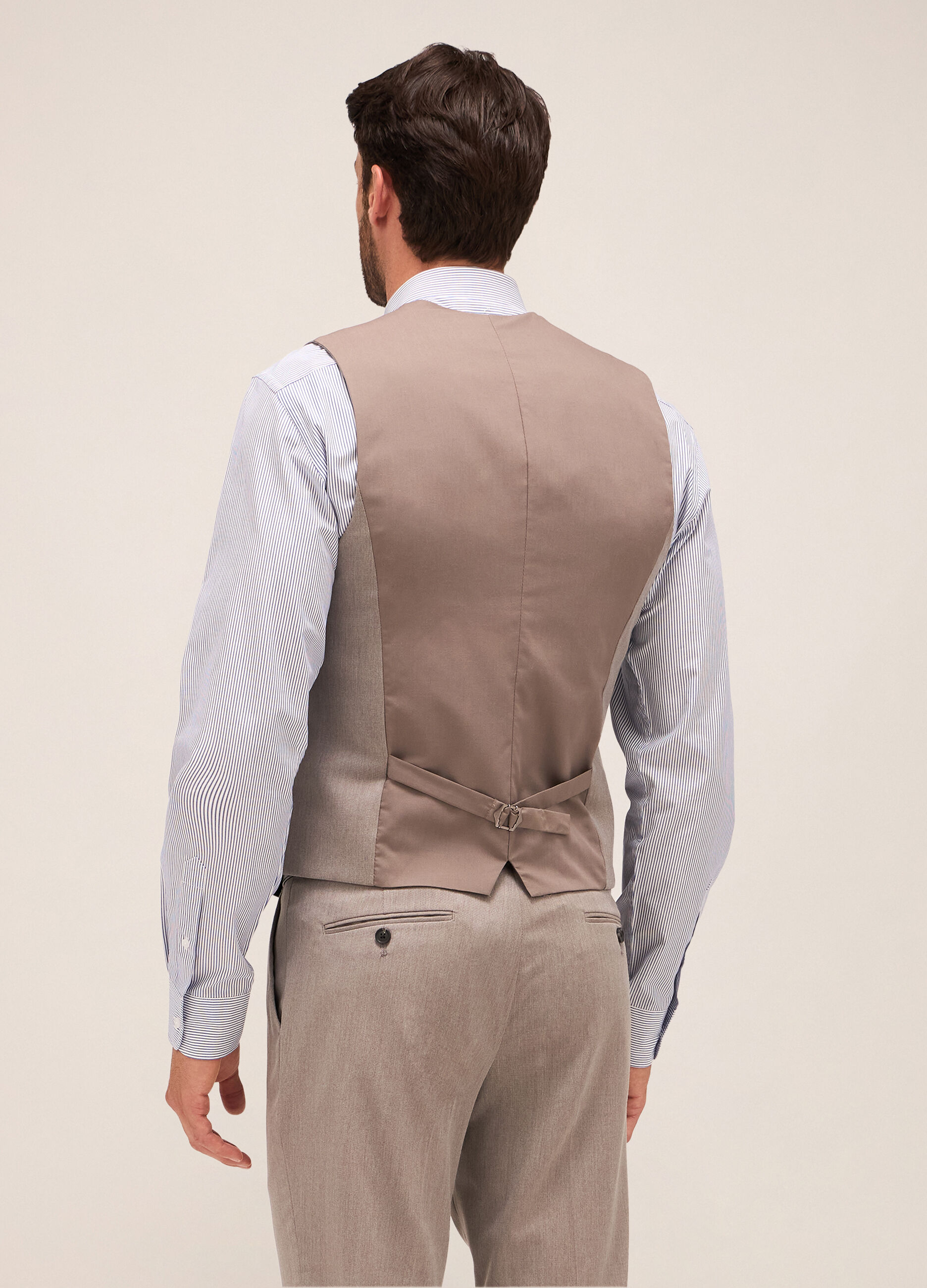 Gilet in misto lana uomo_1