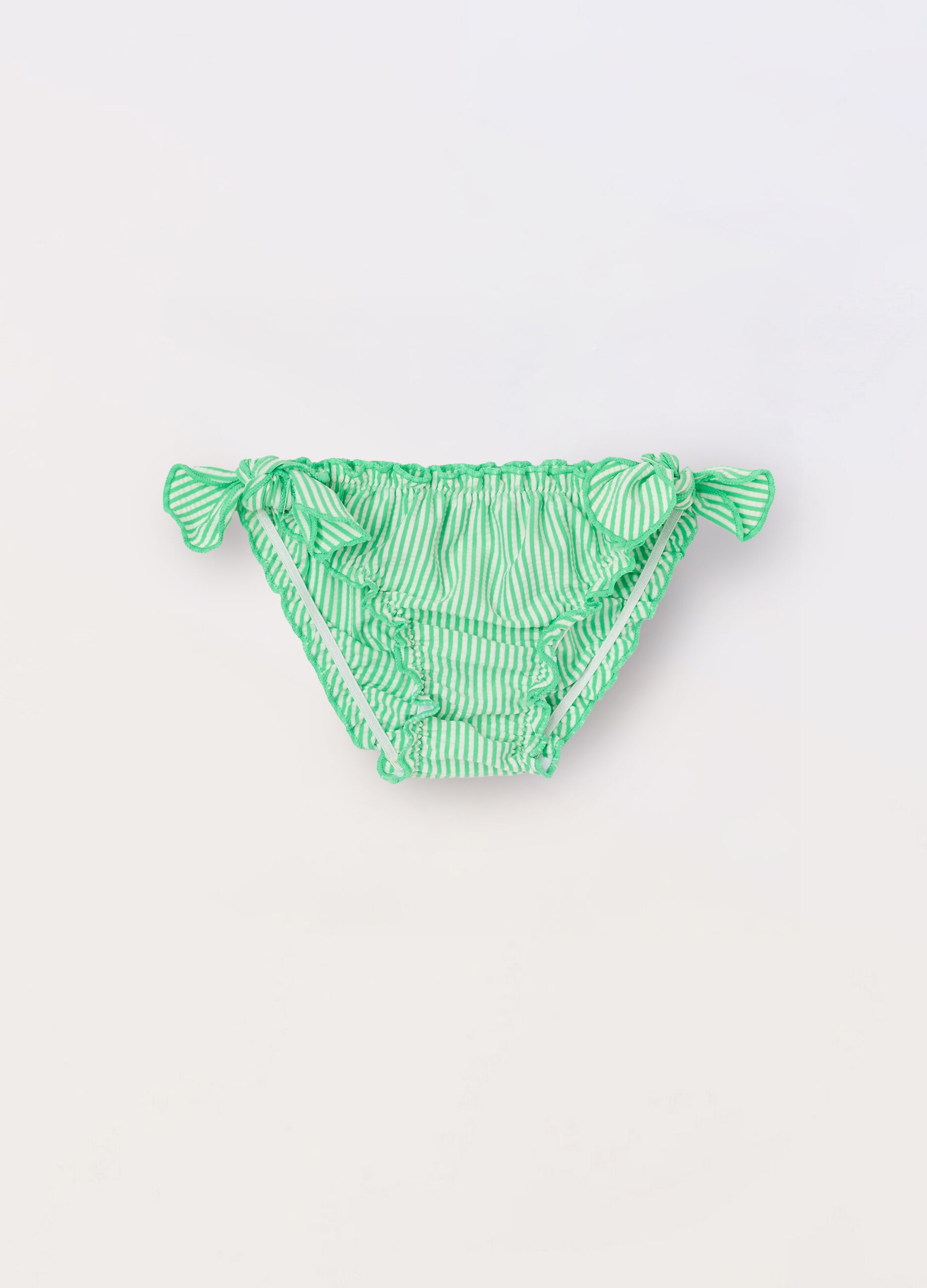 Costume slip a righe neonata_0