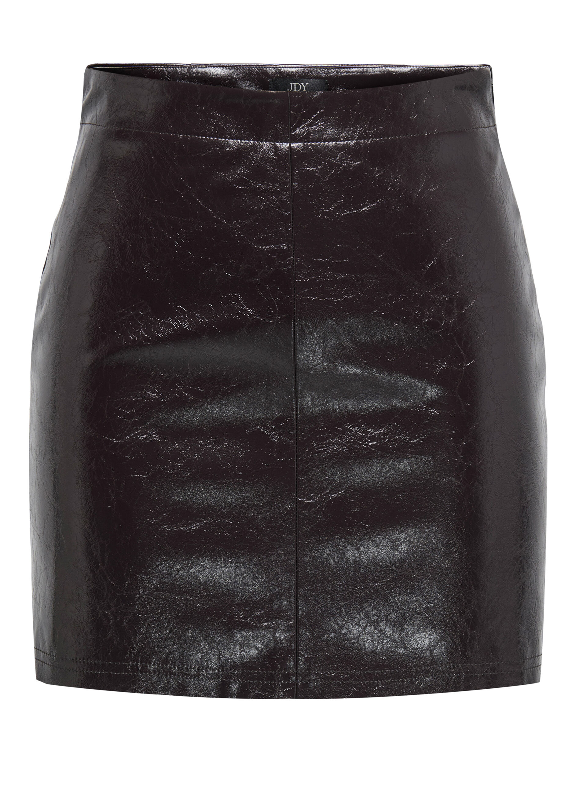 Minigonna in eco pelle donna_4