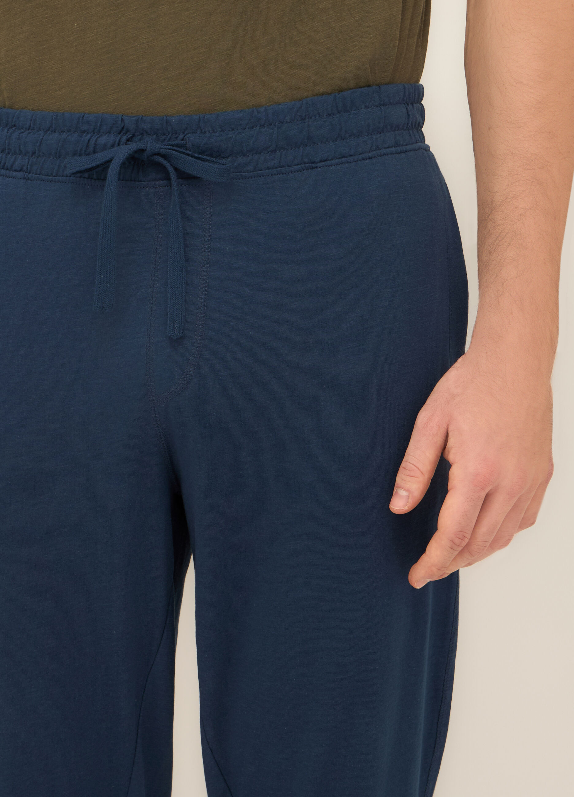 Jogger in cotone mélange uomo_2