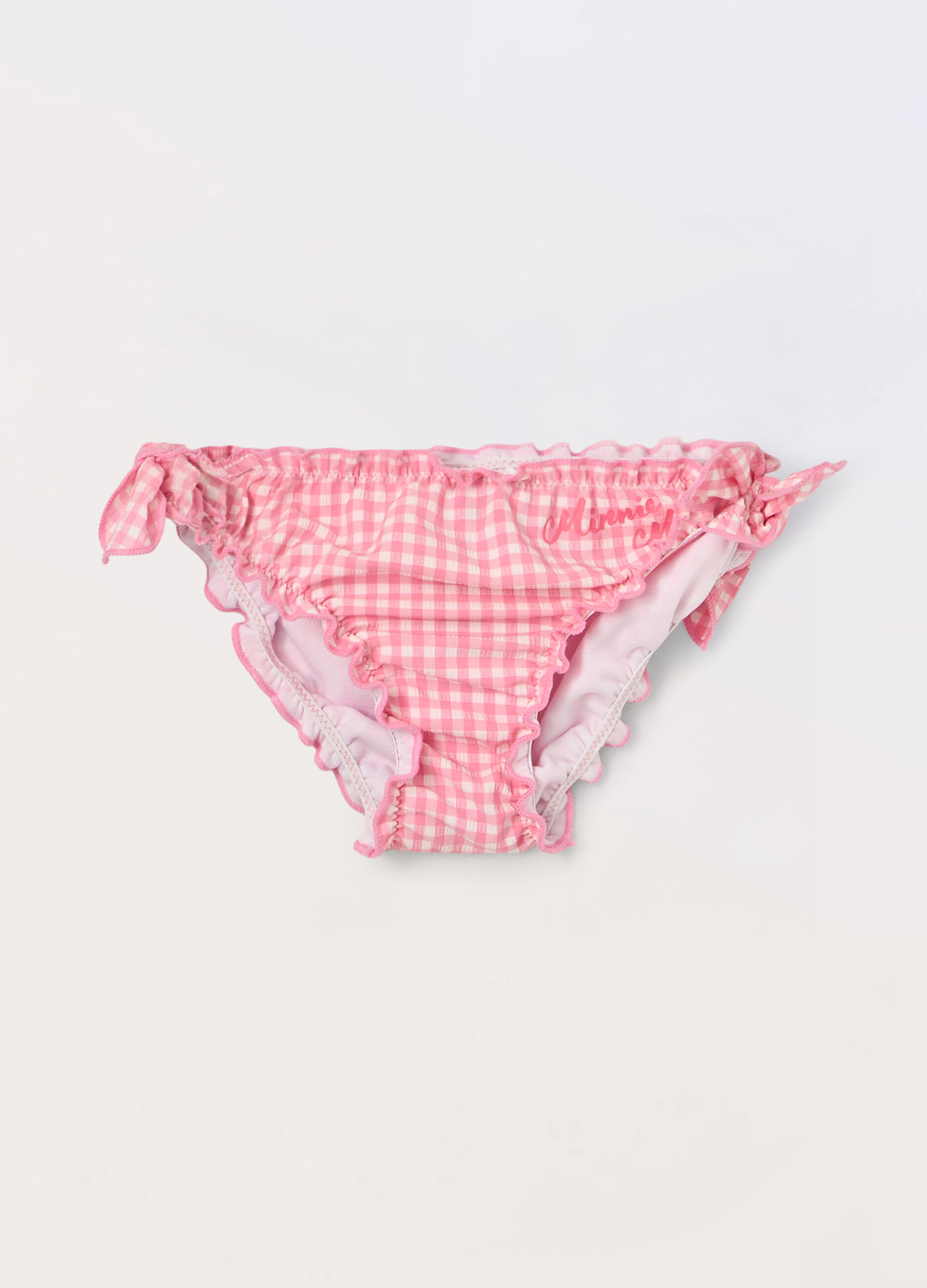 Costume slip a quadri neonata