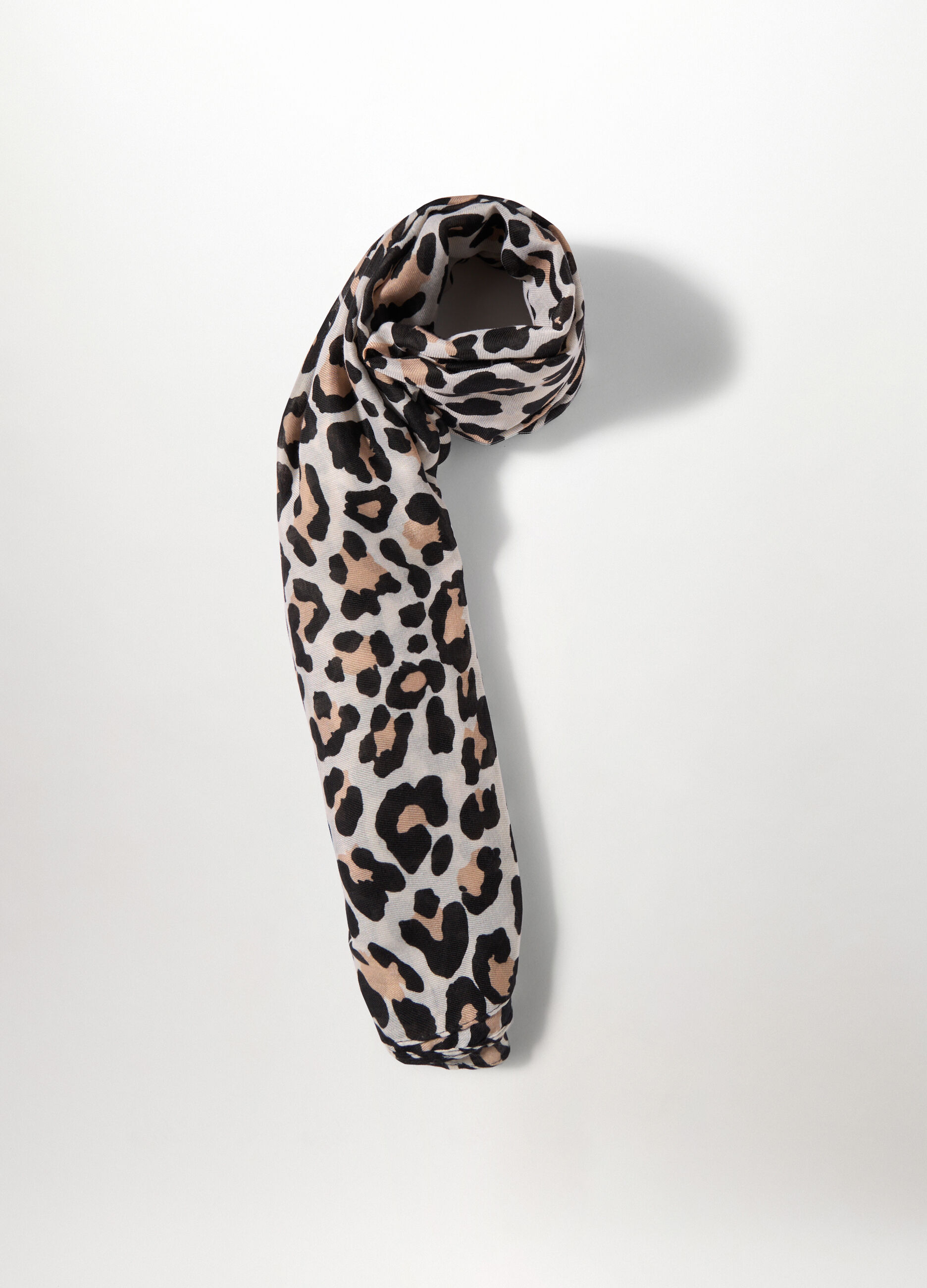 Sciarpa con stampa donna_1