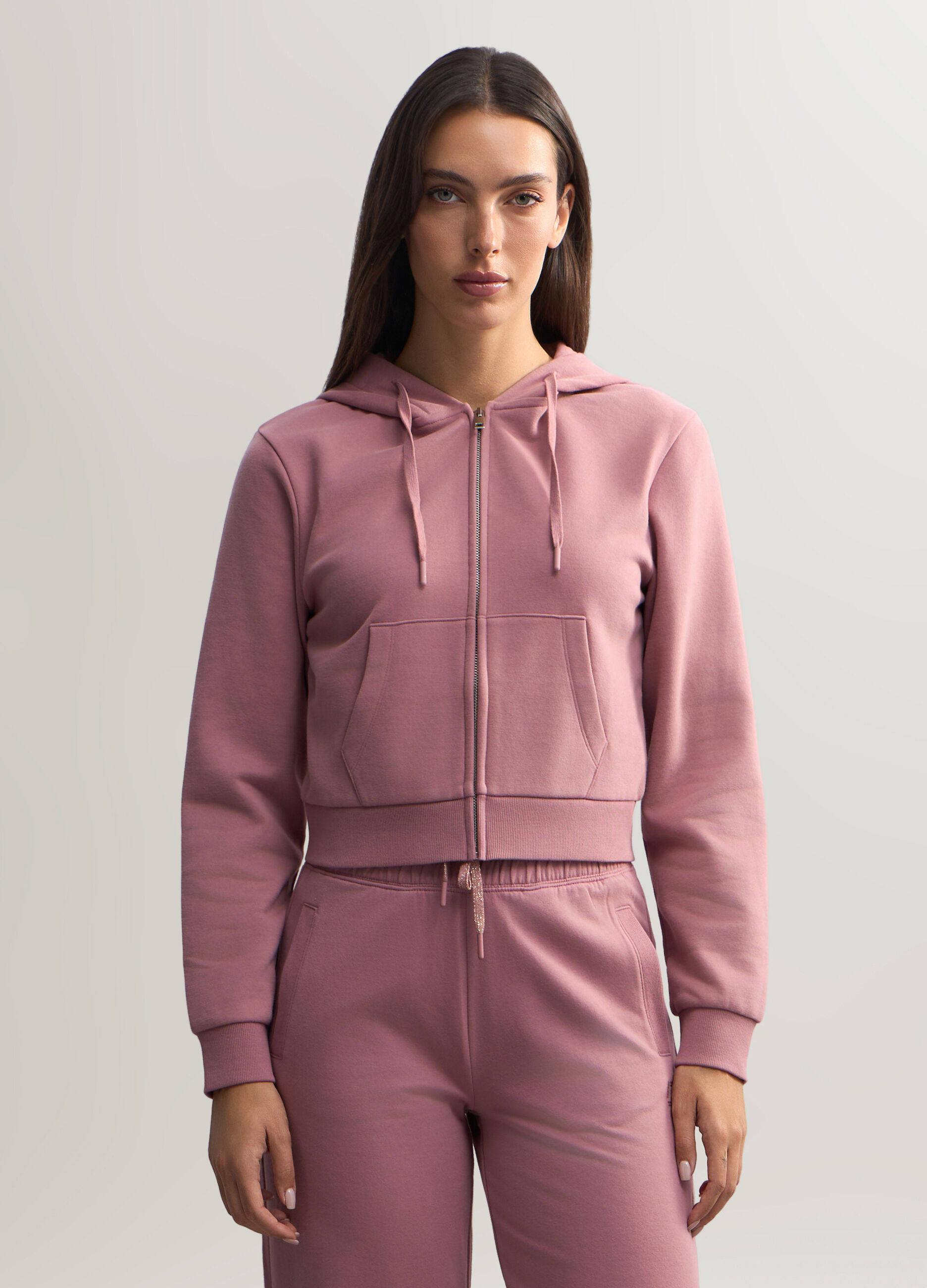 Felpa Fitted misto cotone donna_0