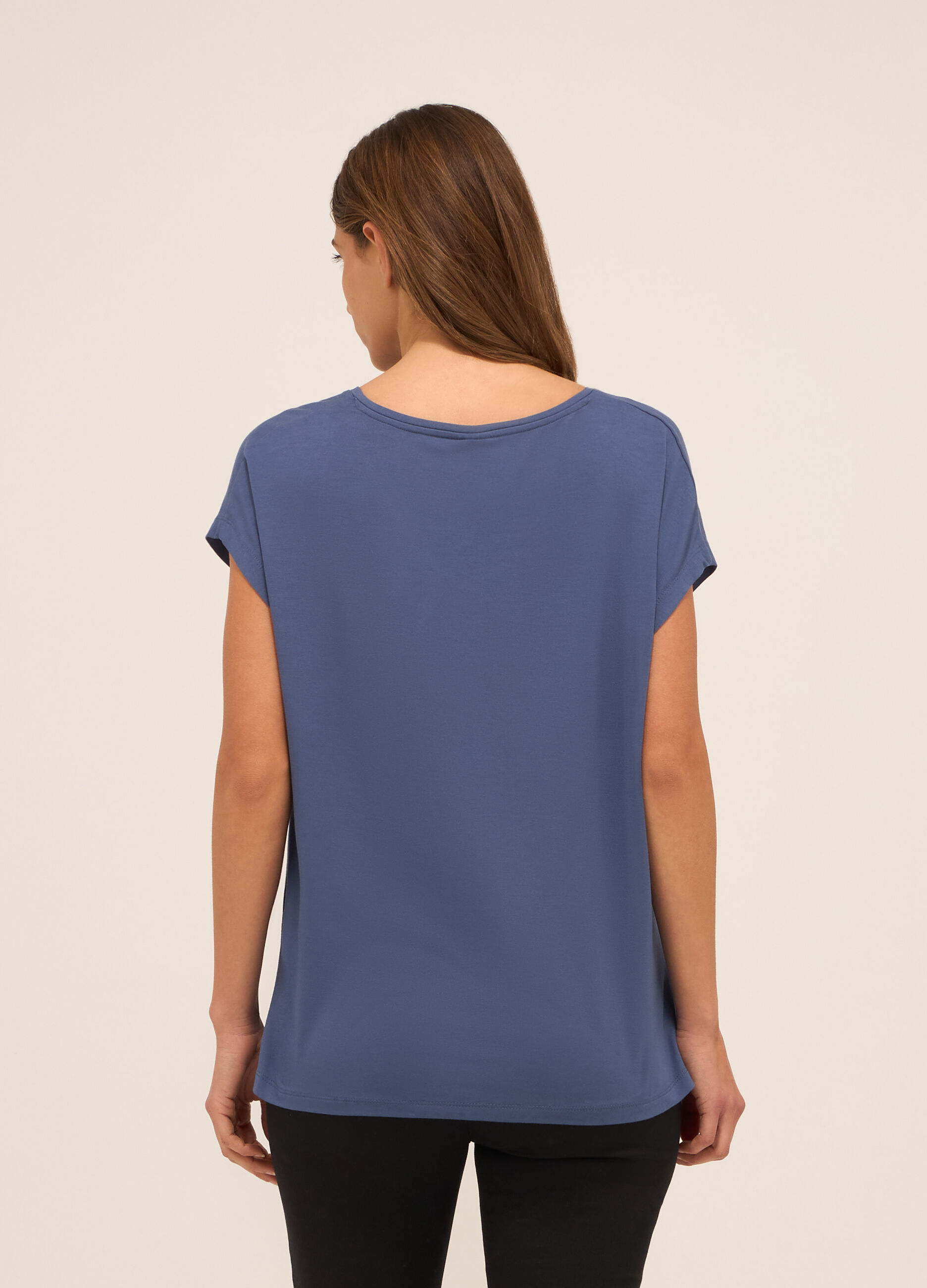 Top pigiama in modal stretch donna_1