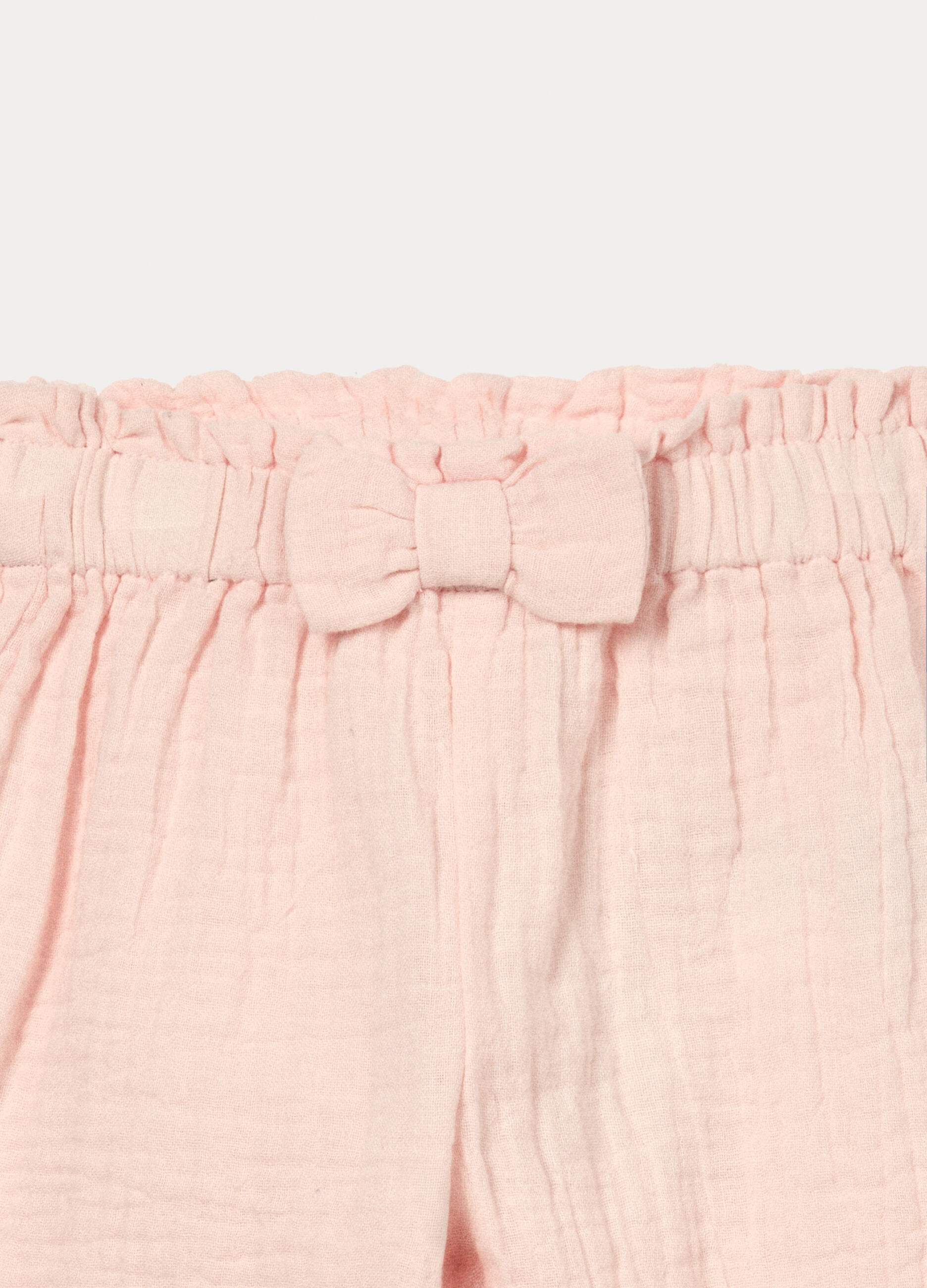 Pantaloni in puro cotone neonata_2