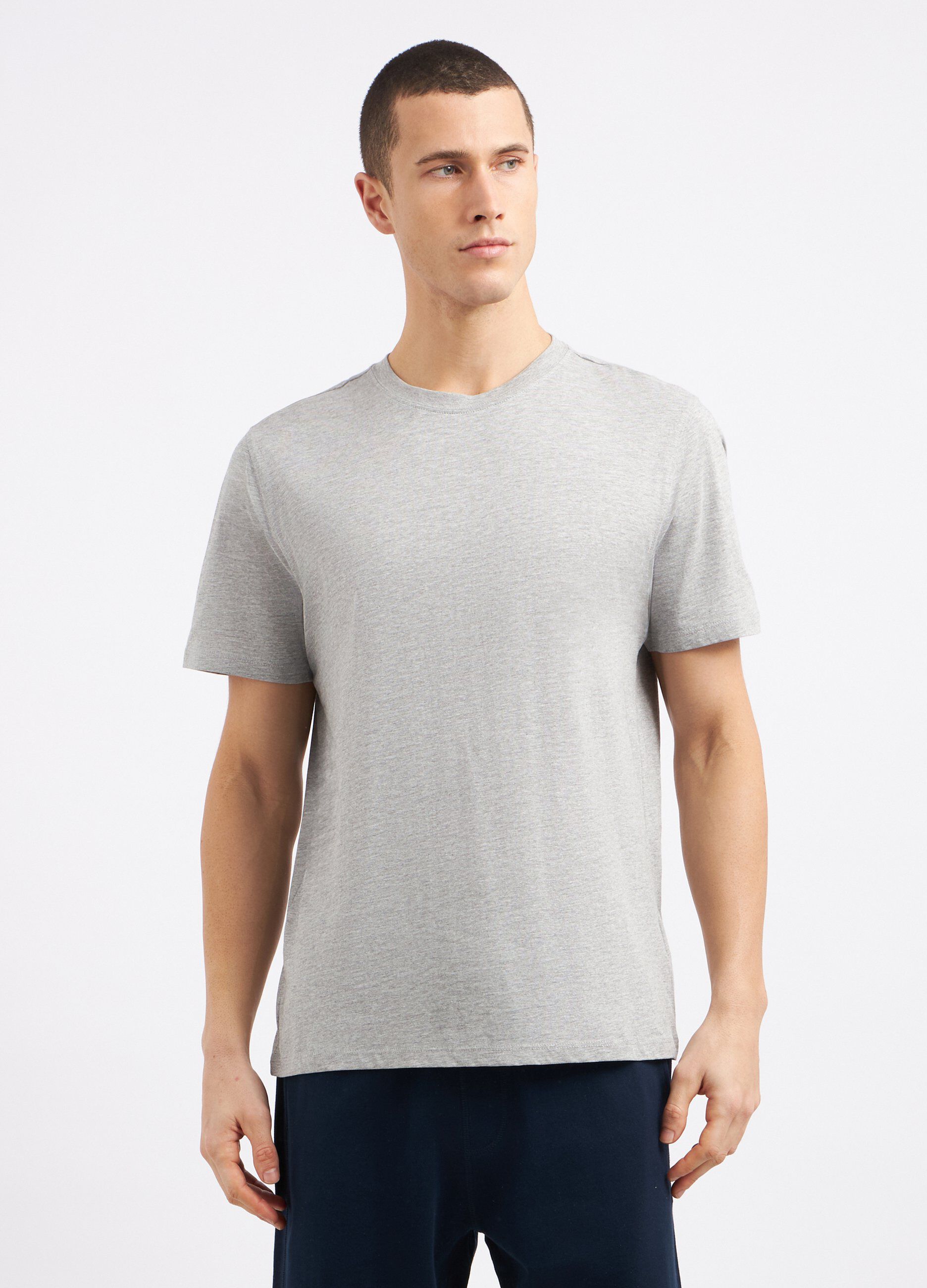 T-shirt in puro cotone uomo_0