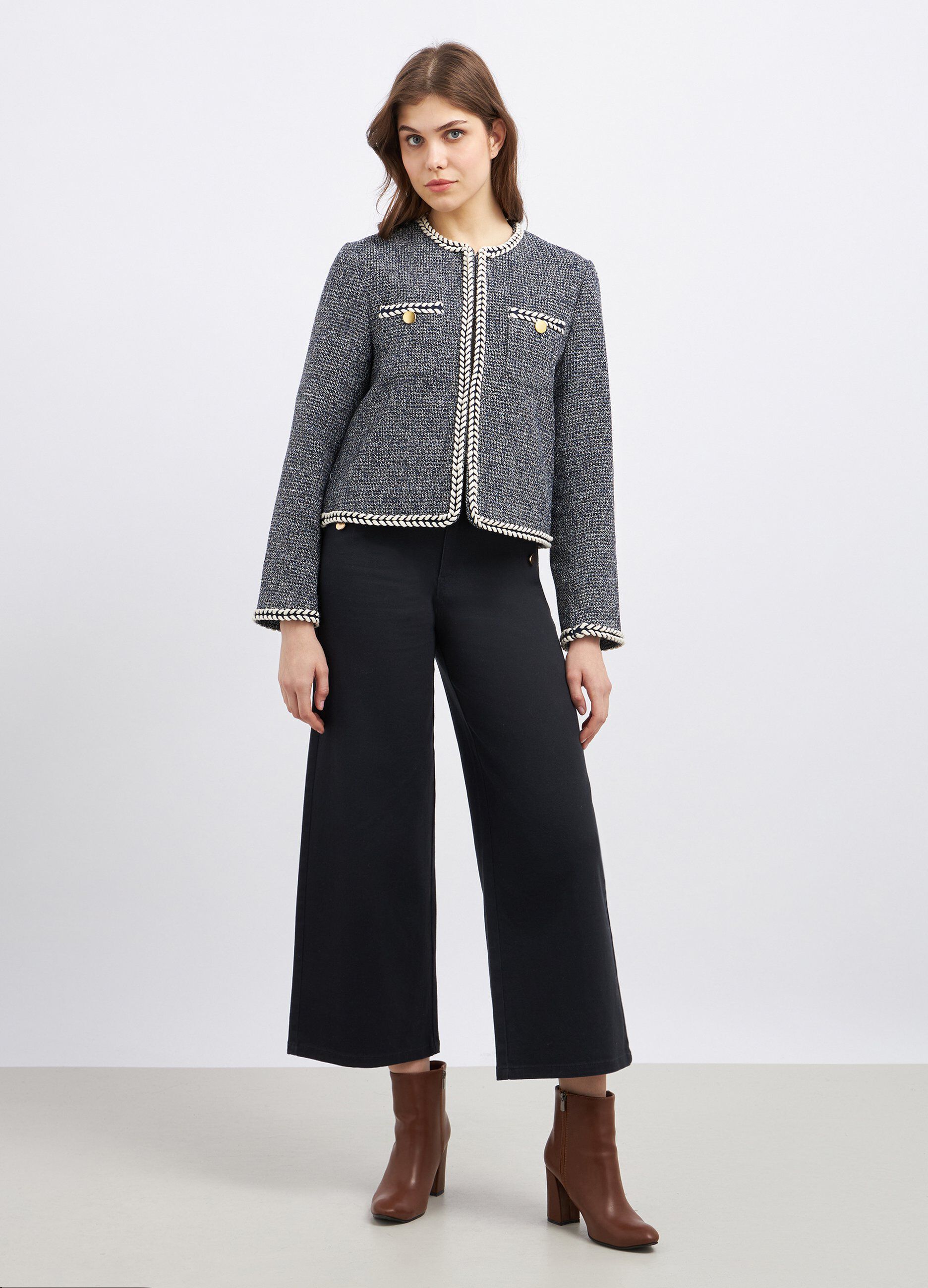 Cappotto corto modello chanel donna_0