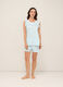 Set pigiama corto in jersey di puro cotone donna_0
