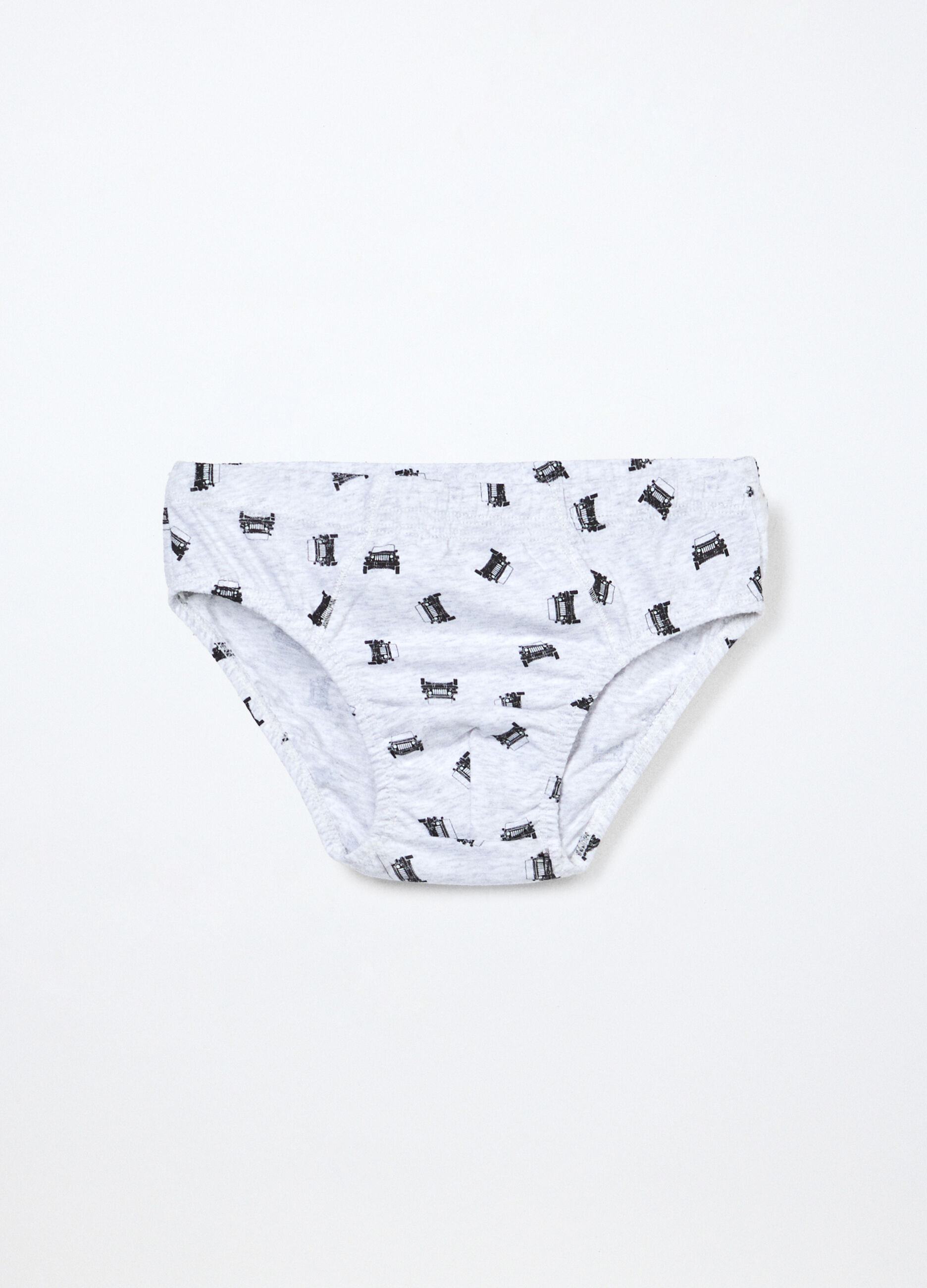 Pack 5 slip in jersey di puro cotone ragazzo_0