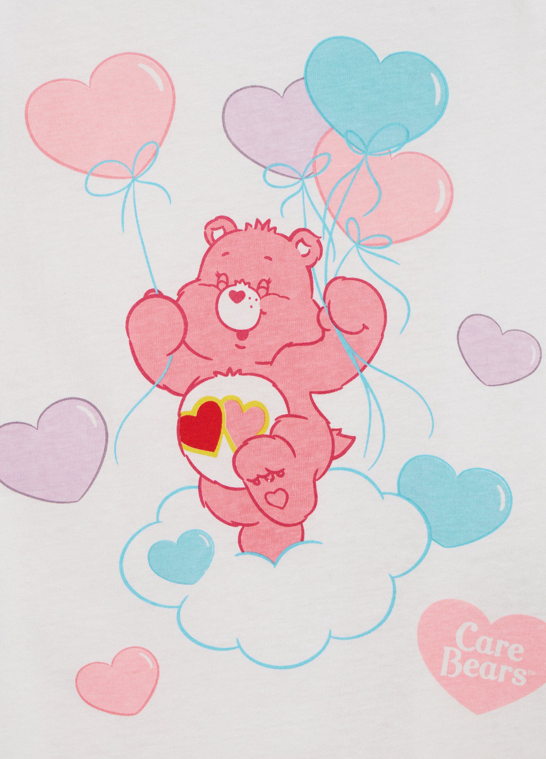Set pigiama corto Care Bears in puro cotone bambina_1