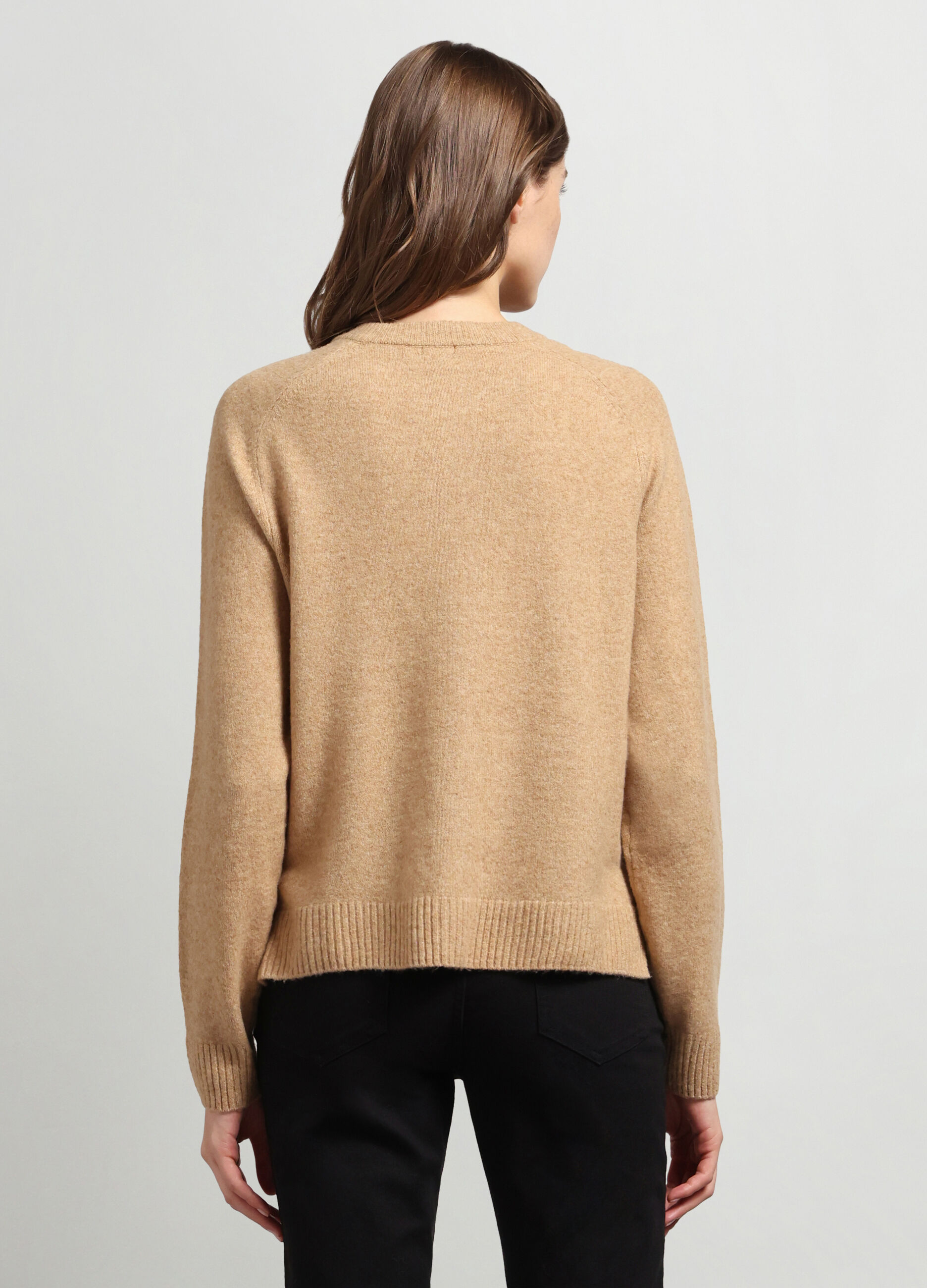Cardigan tricot misto lana donna_1