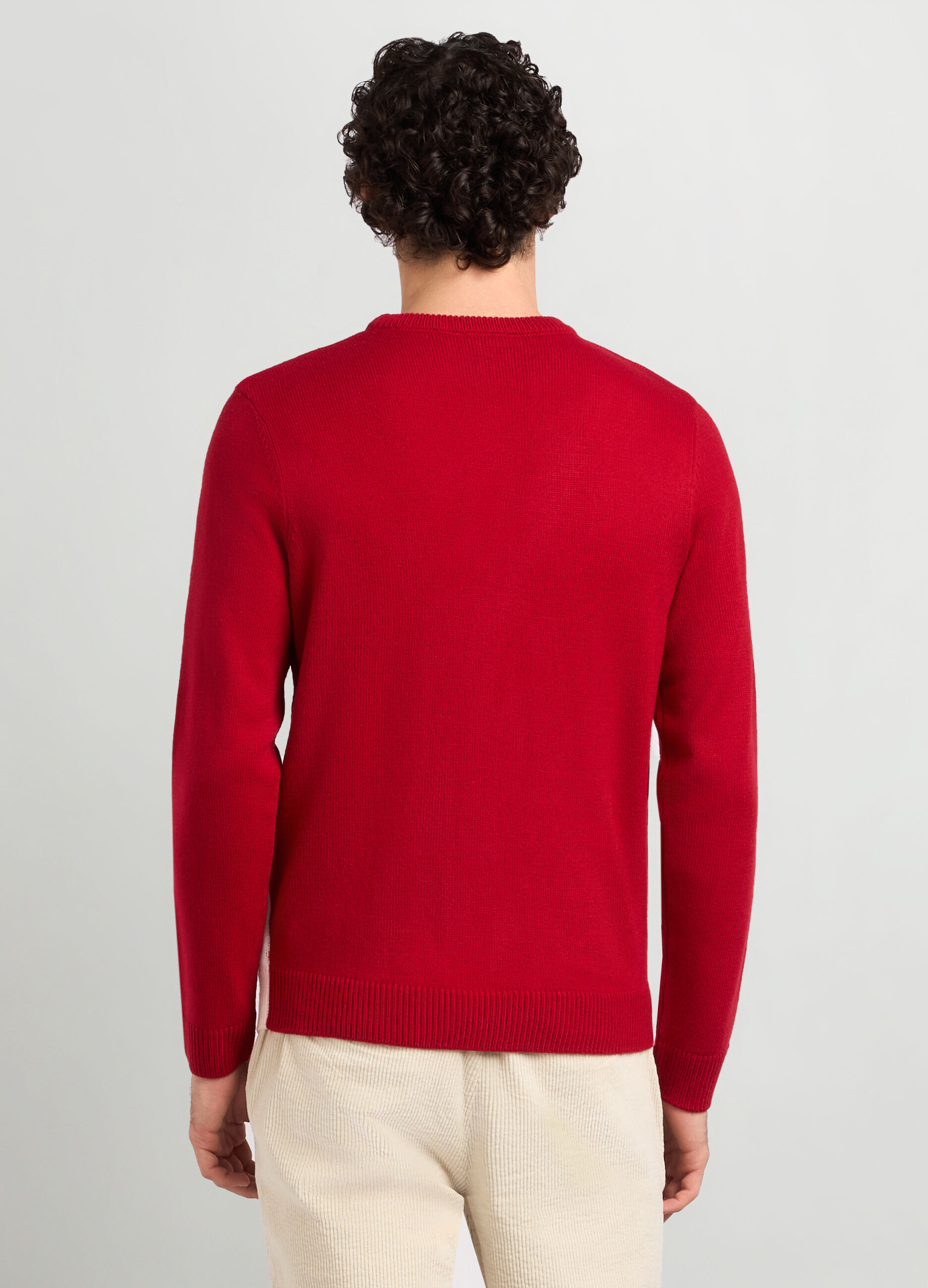 Maglione girocollo natalizio uomo
