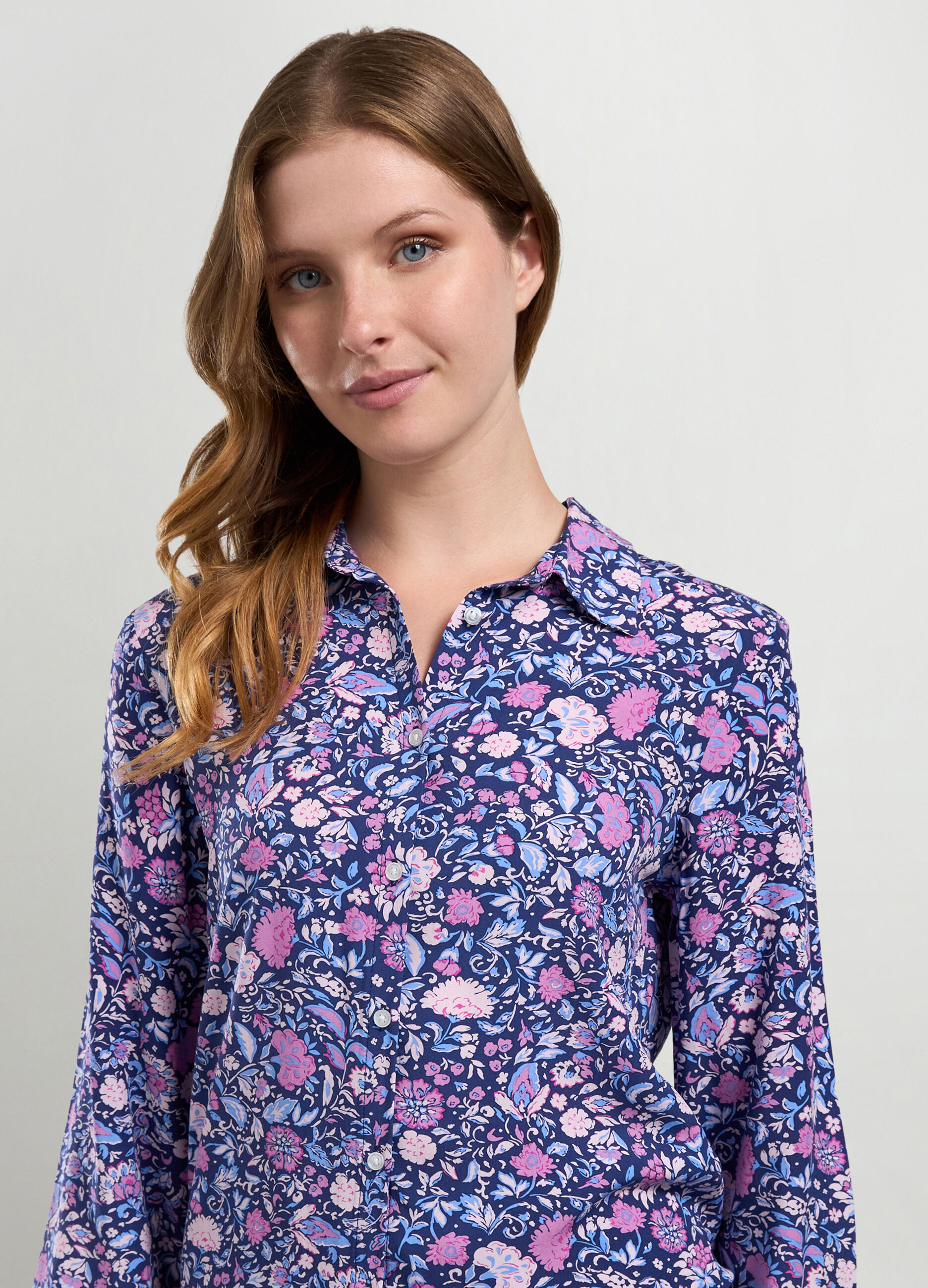 Camicia in pura viscosa donna_2