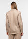 Camicia fit over con collo alla francese misto lino donna_1