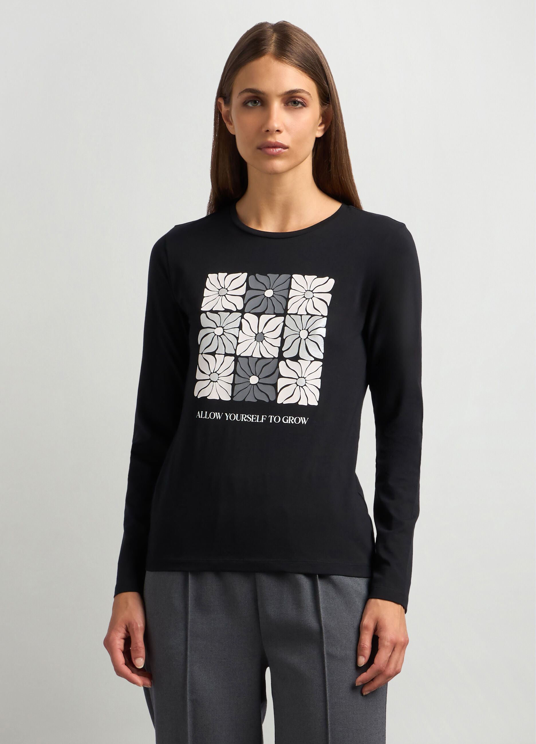 Magliette maniche lunghe donna online