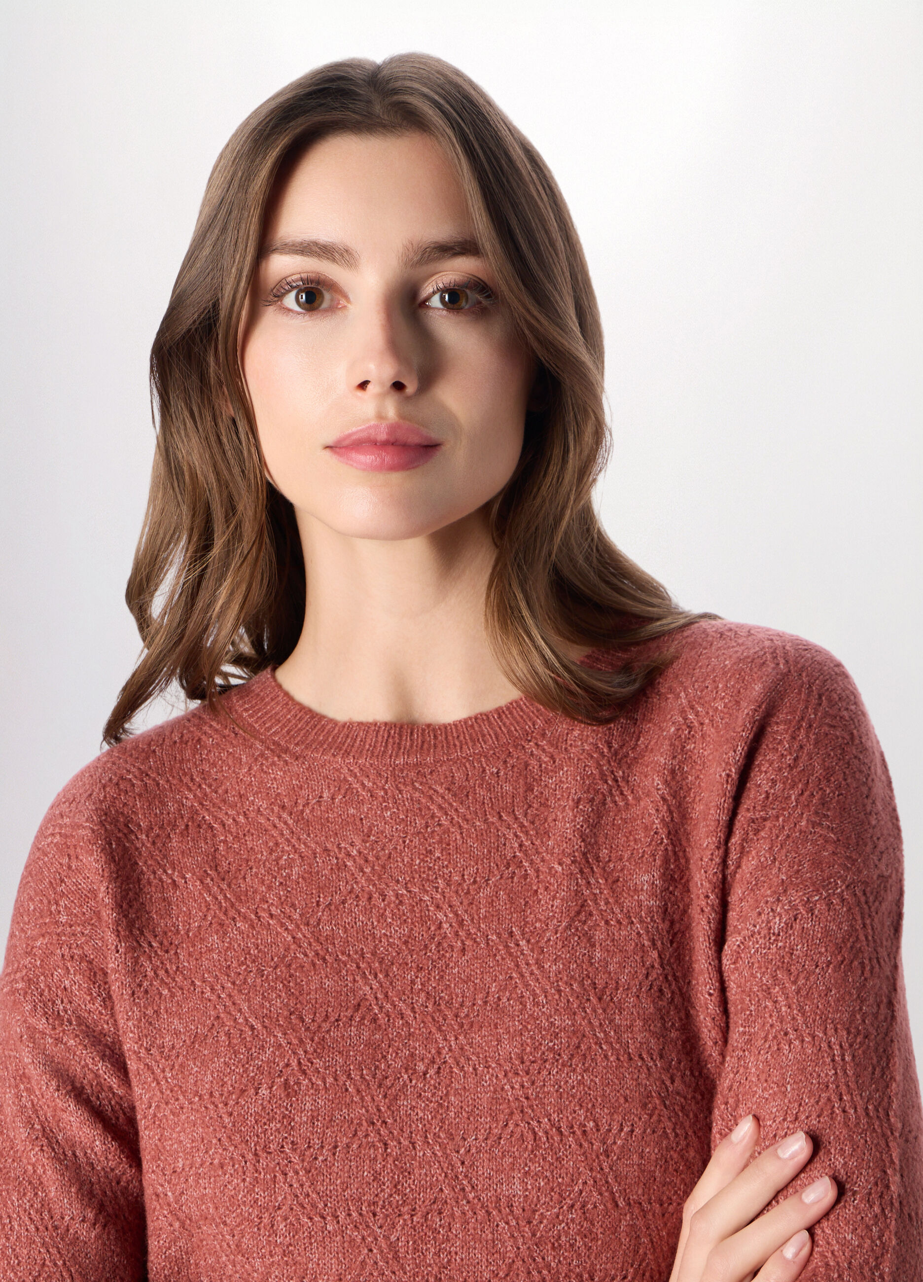 Tricot girocollo donna_2