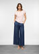Jogger Fit Wide in cotone con vita elasticata donna_0