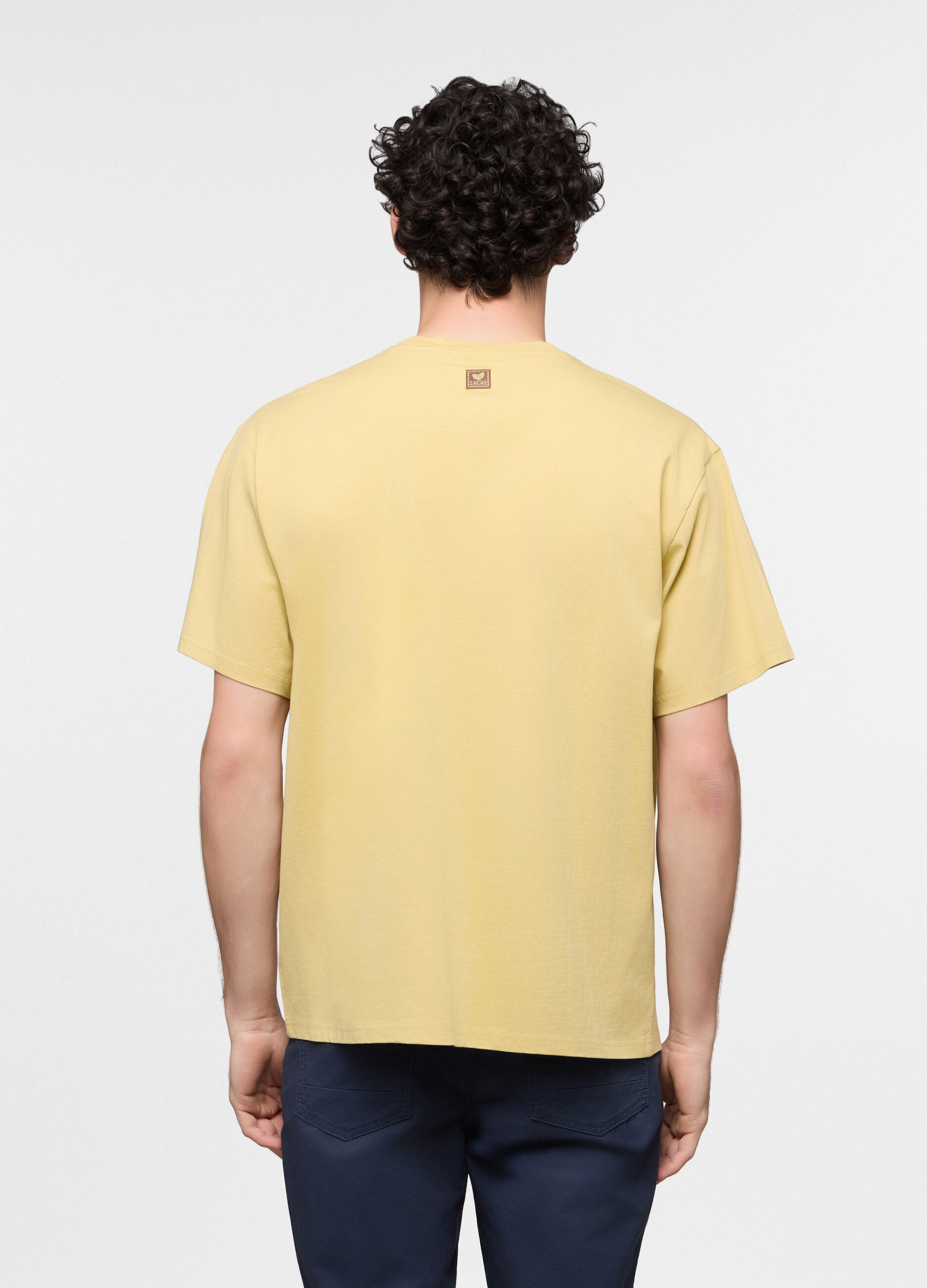 T-shirt loose fit in jersey di cotone uomo_1