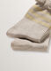 Pack 2 calze in costina misto cotone stretch _1