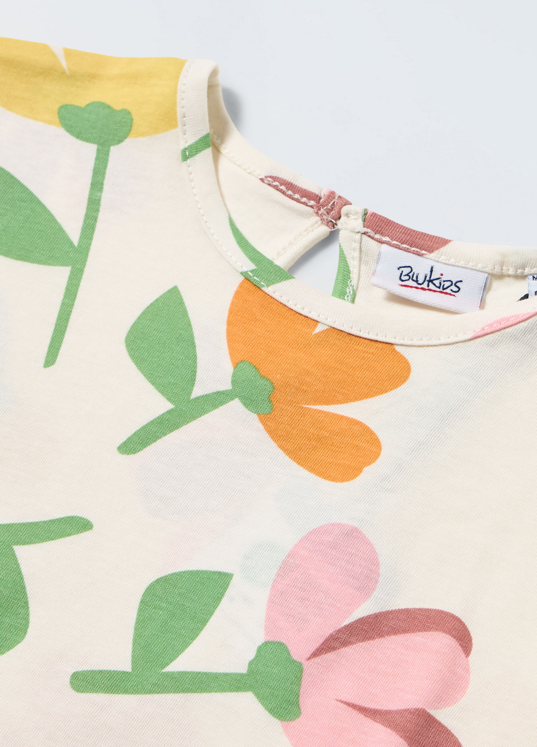 T-shirt in puro cotone neonata