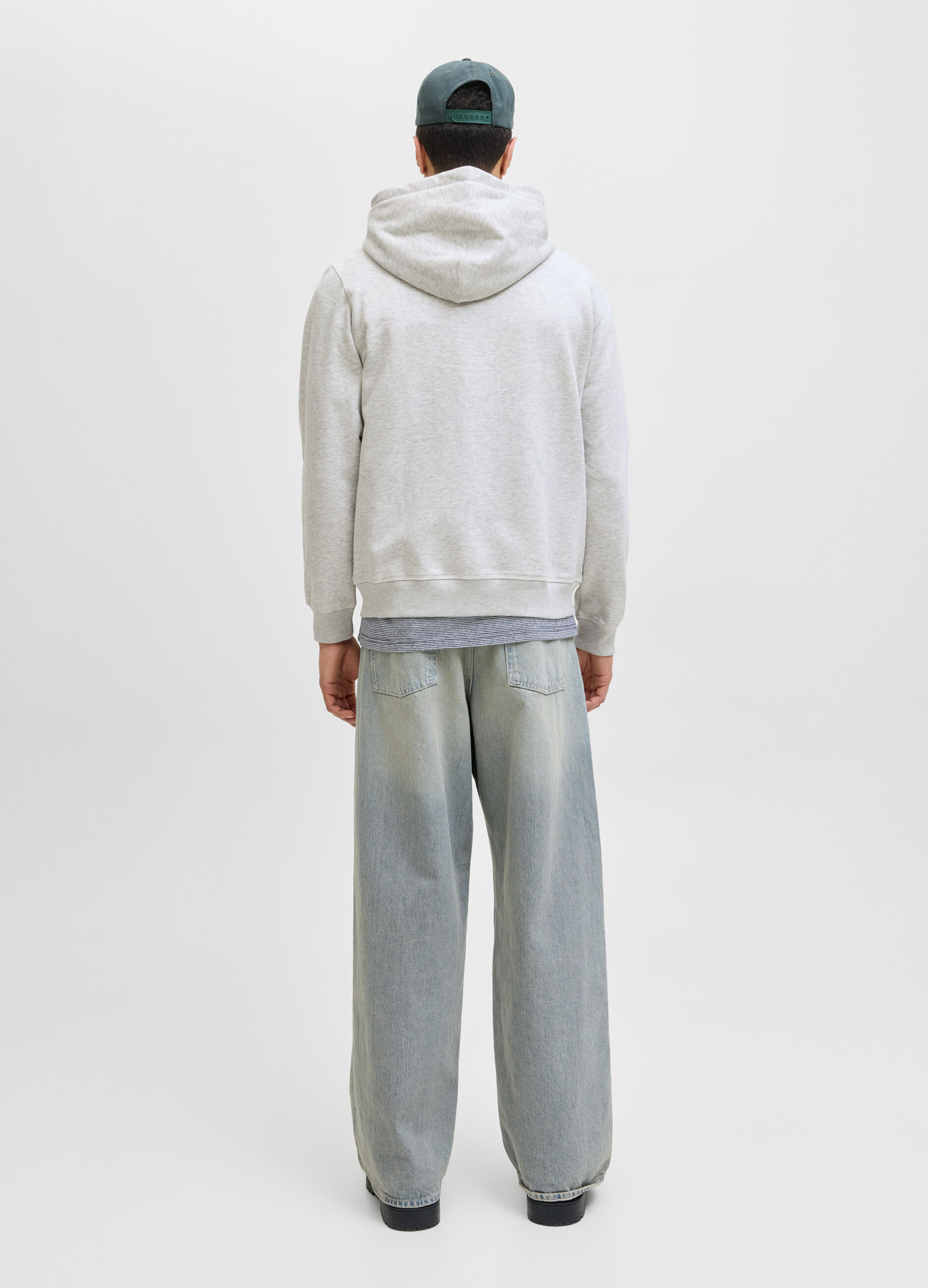 Felpa con zip e cappuccio uomo_1