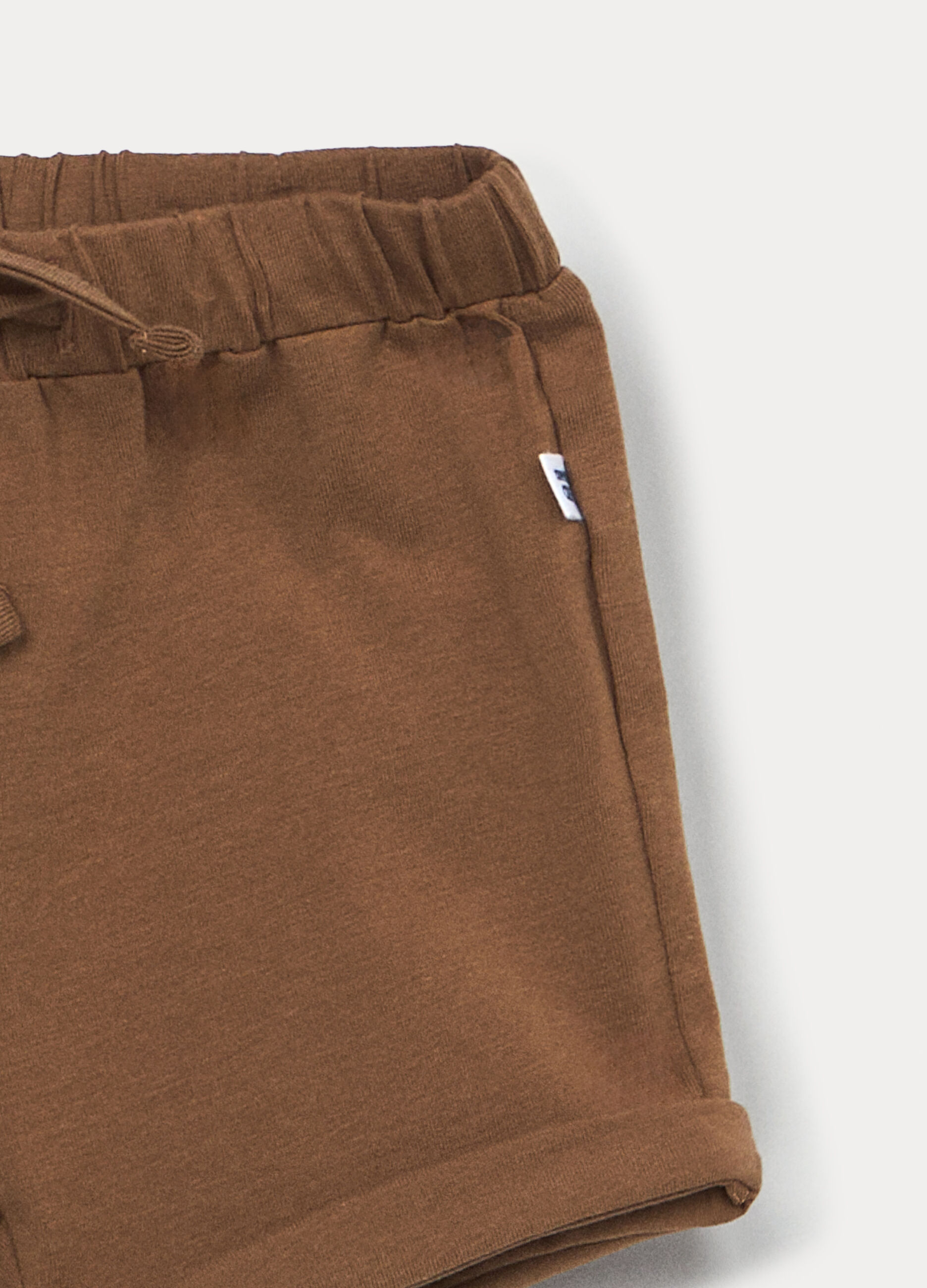 Shorts in jersey di cotone stretch neonato_2