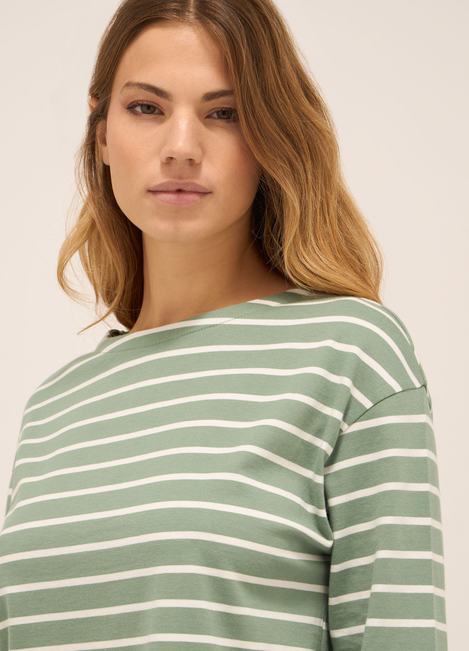 T-shirt in jersey di puro cotone_2
