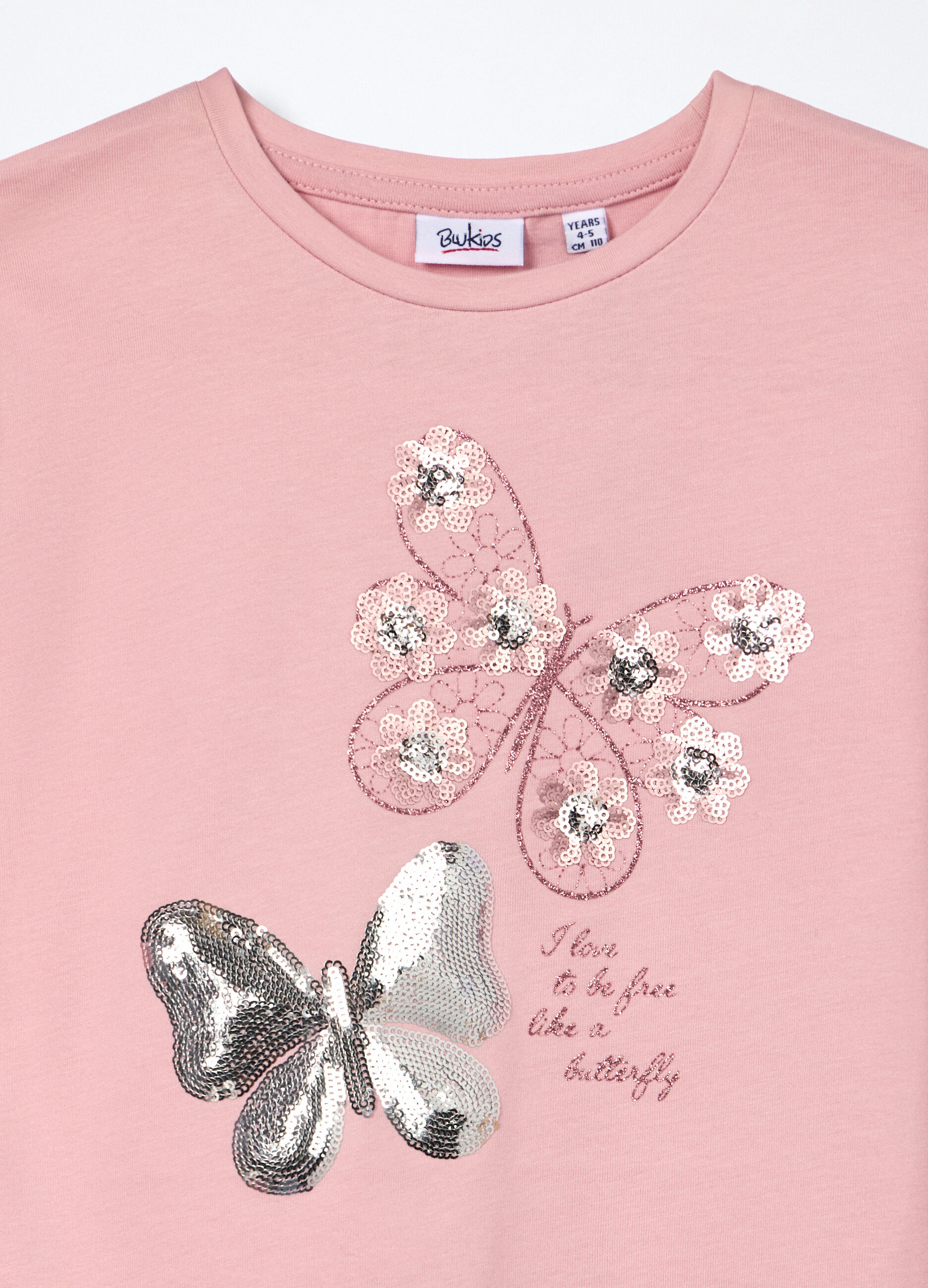 T-shirt in jersey di puro cotone bambina_2