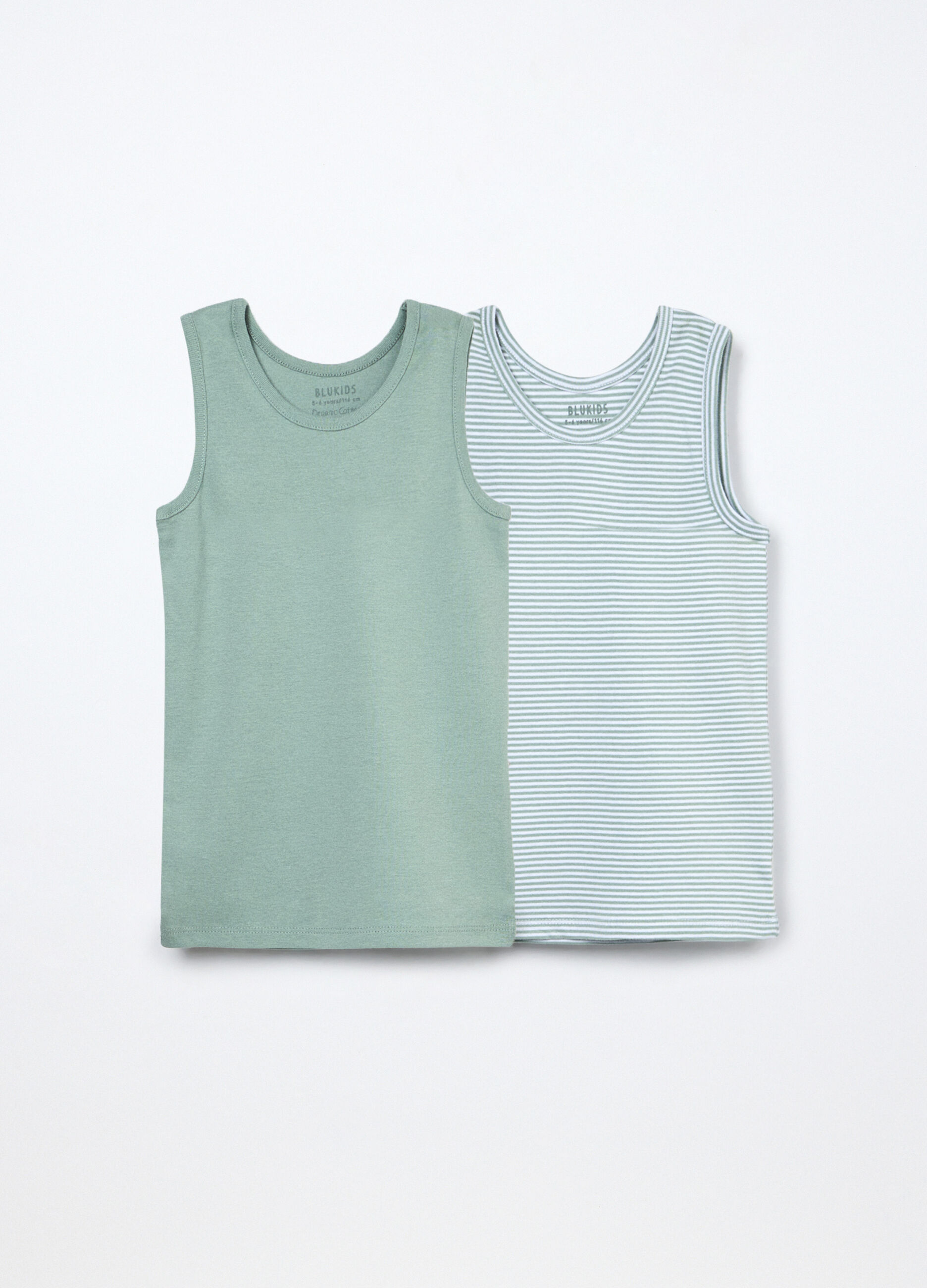 Pack 2 canotte in puro cotone bambino_0