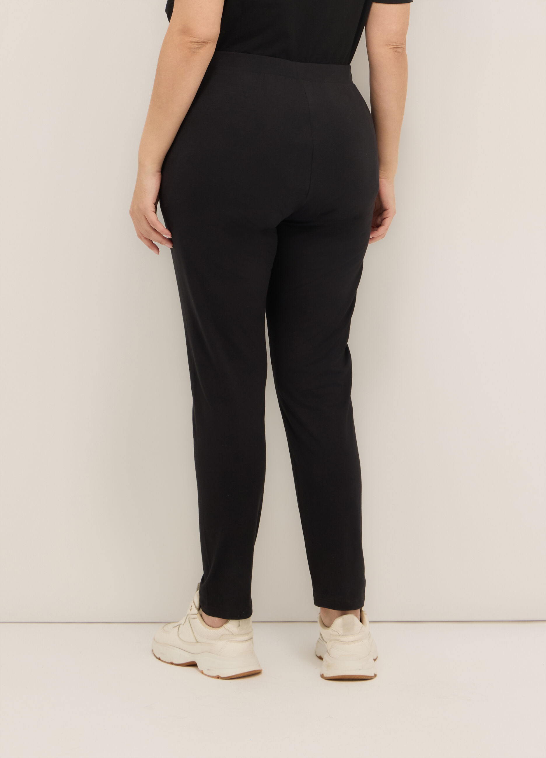 Leggings in cotone stretch donna curvy_1