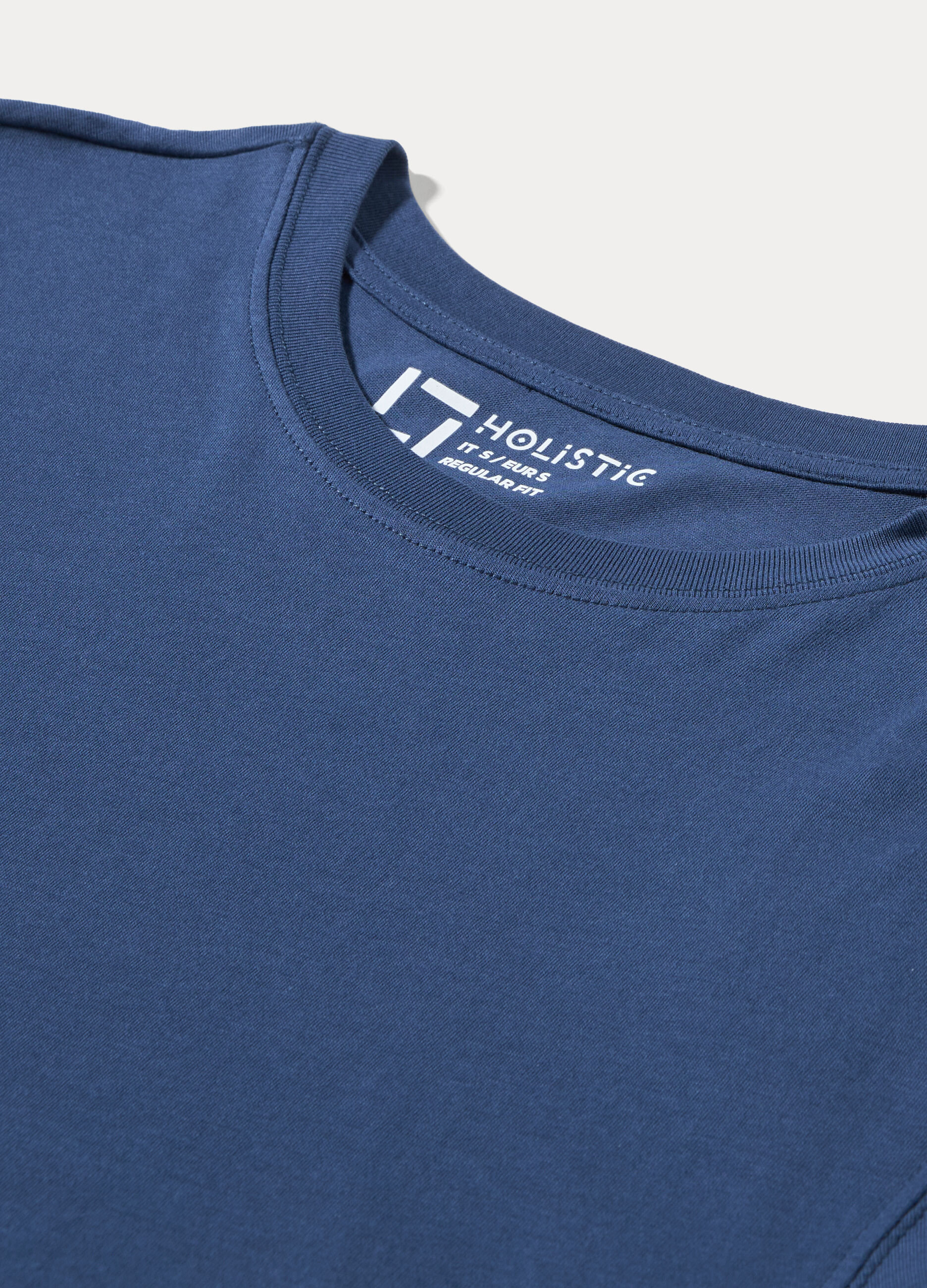 T-shirt girocollo in jersey di cotone uomo_1