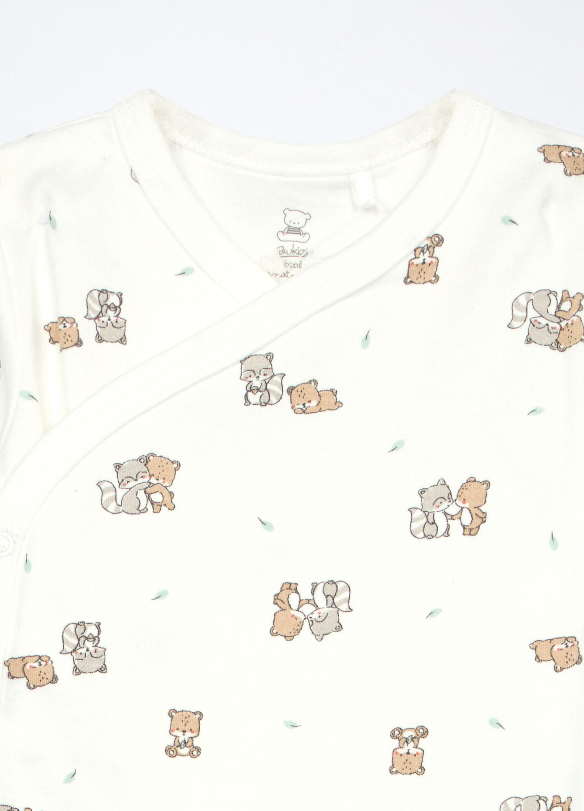 Pack 2 body in interlock di puro cotone neonato_3