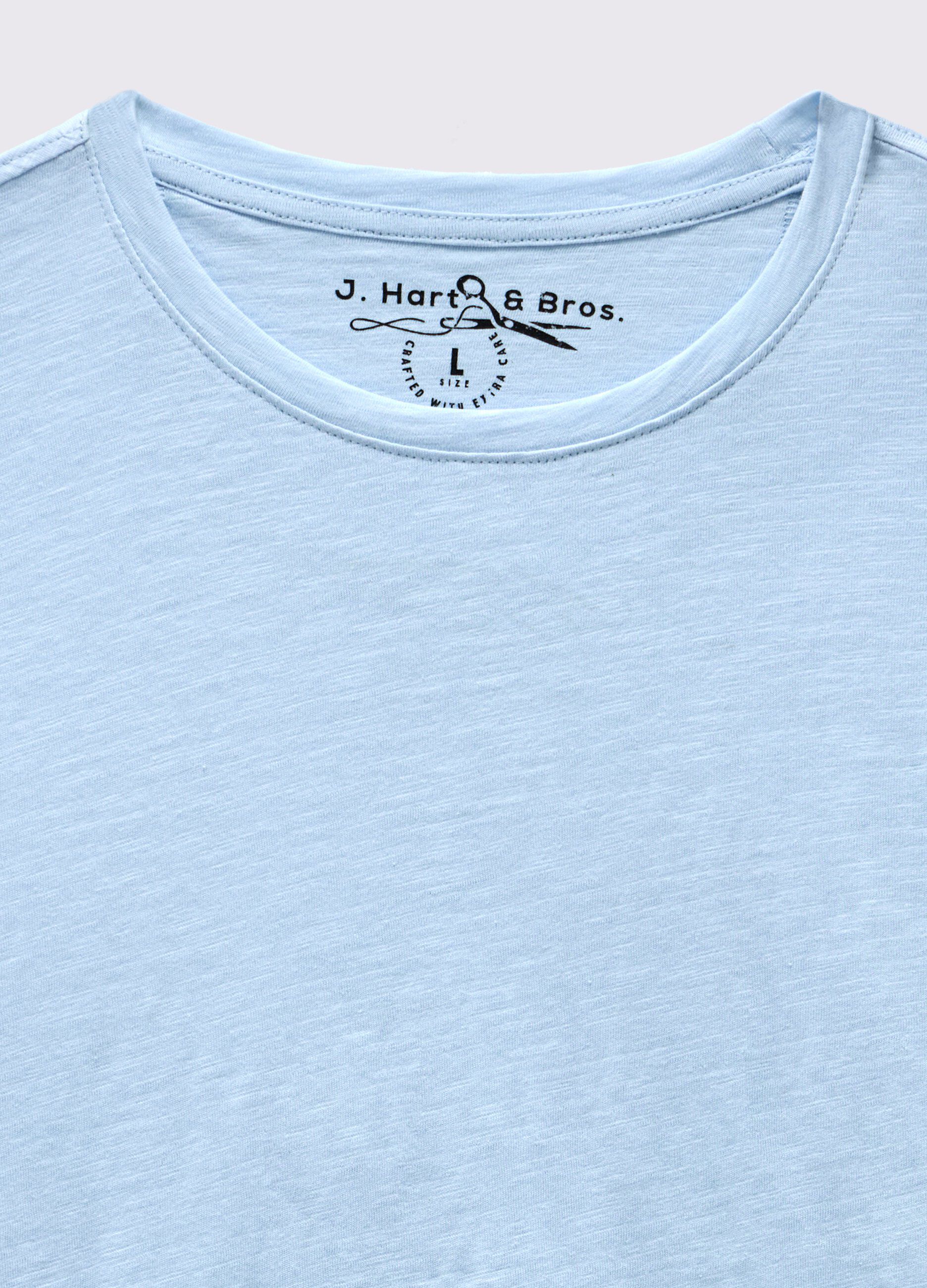 T-shirt girocollo in puro cotone uomo_1