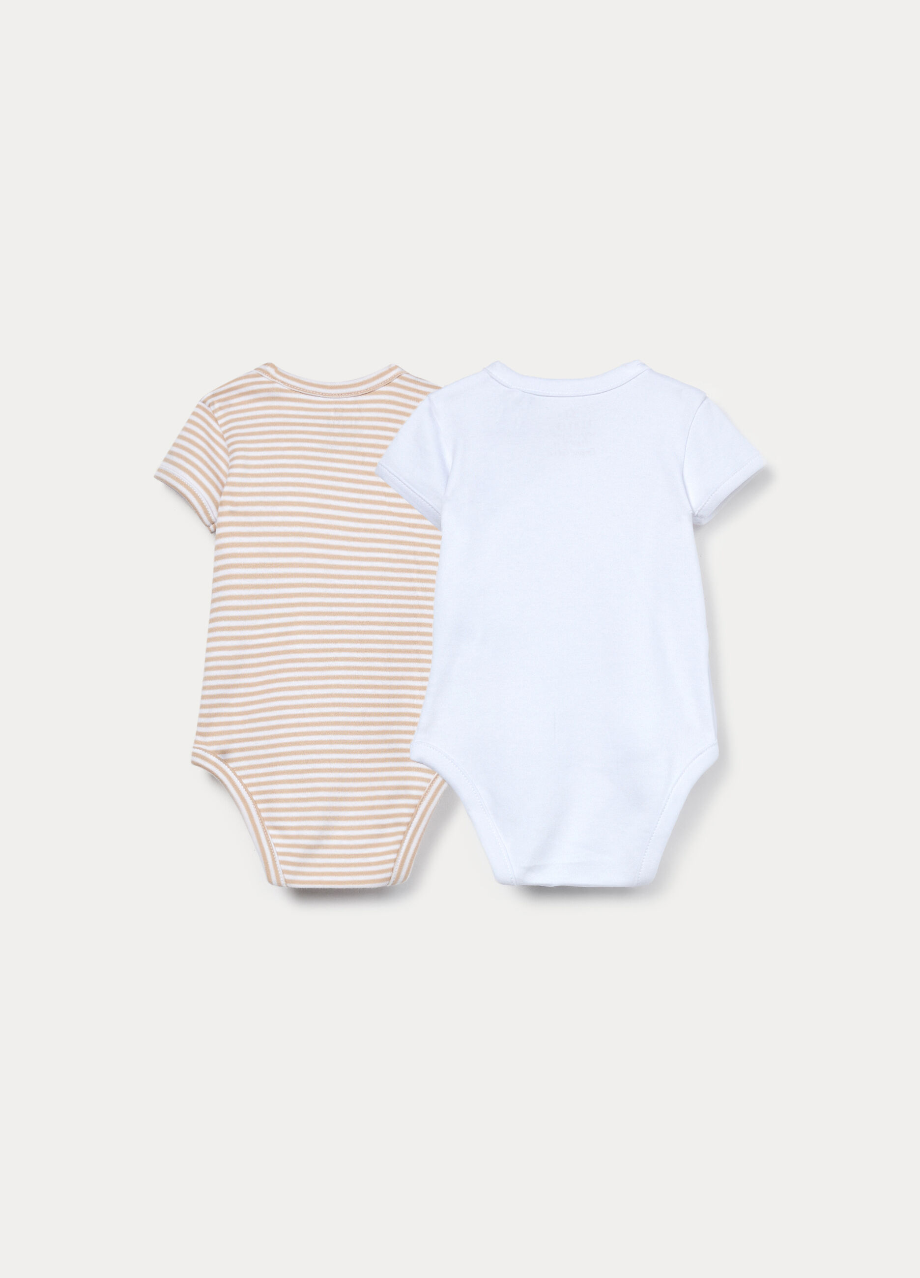 Pack 2 body in puro cotone _1