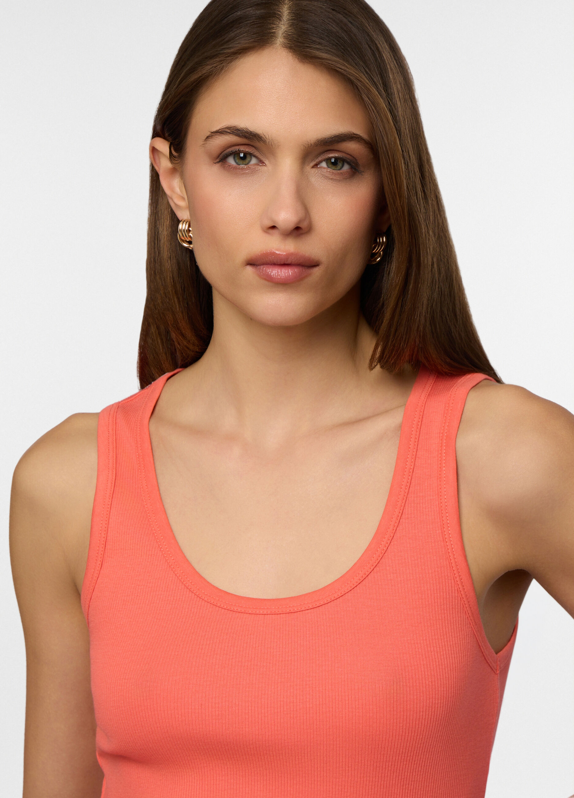 Canotta in costina donna_2