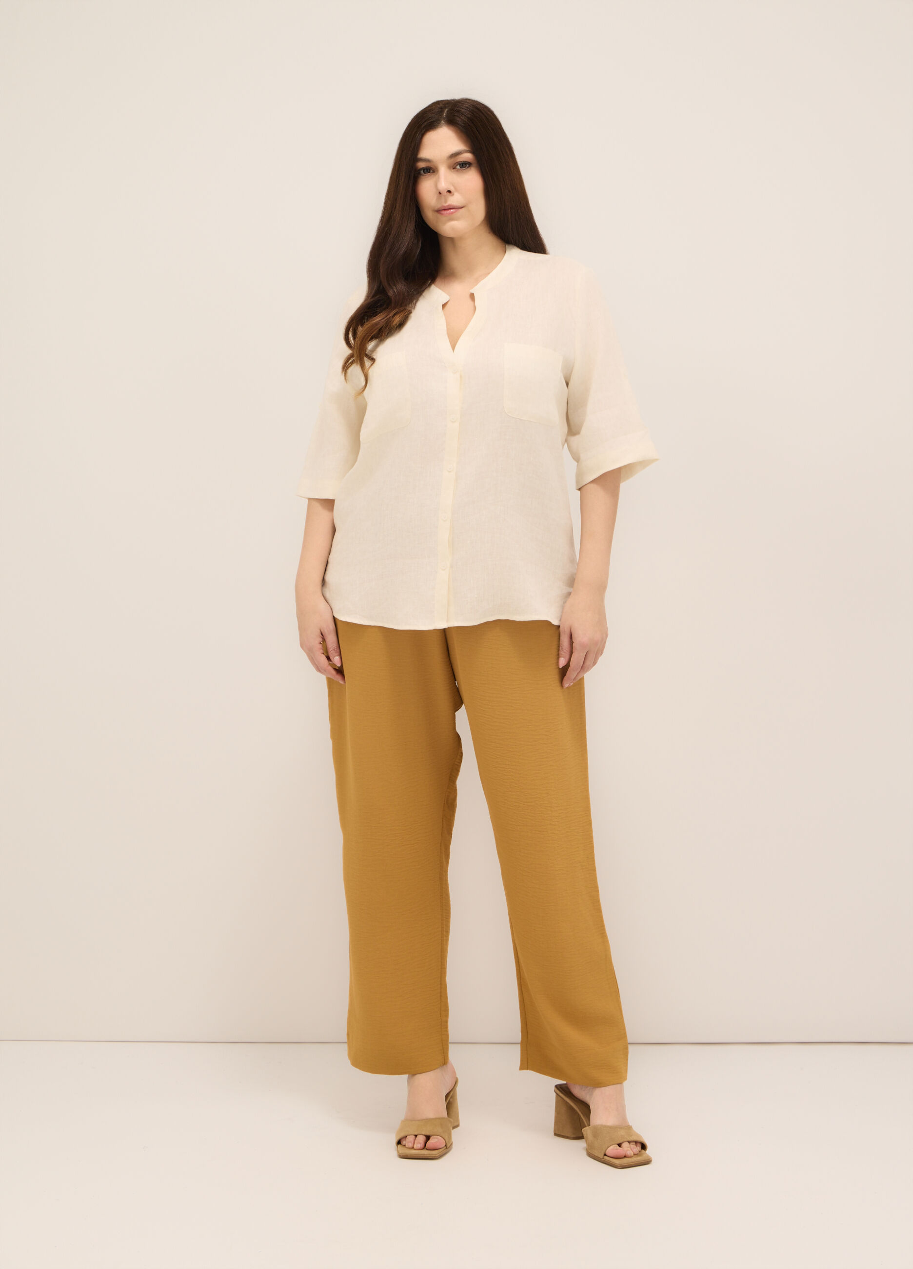 Pantaloni palazzo donna curvy_0