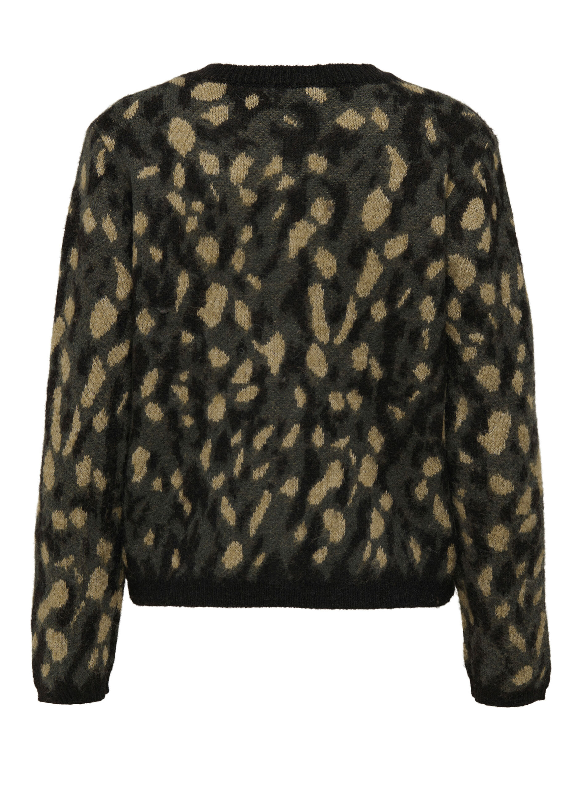 Cardigan animalier donna_1