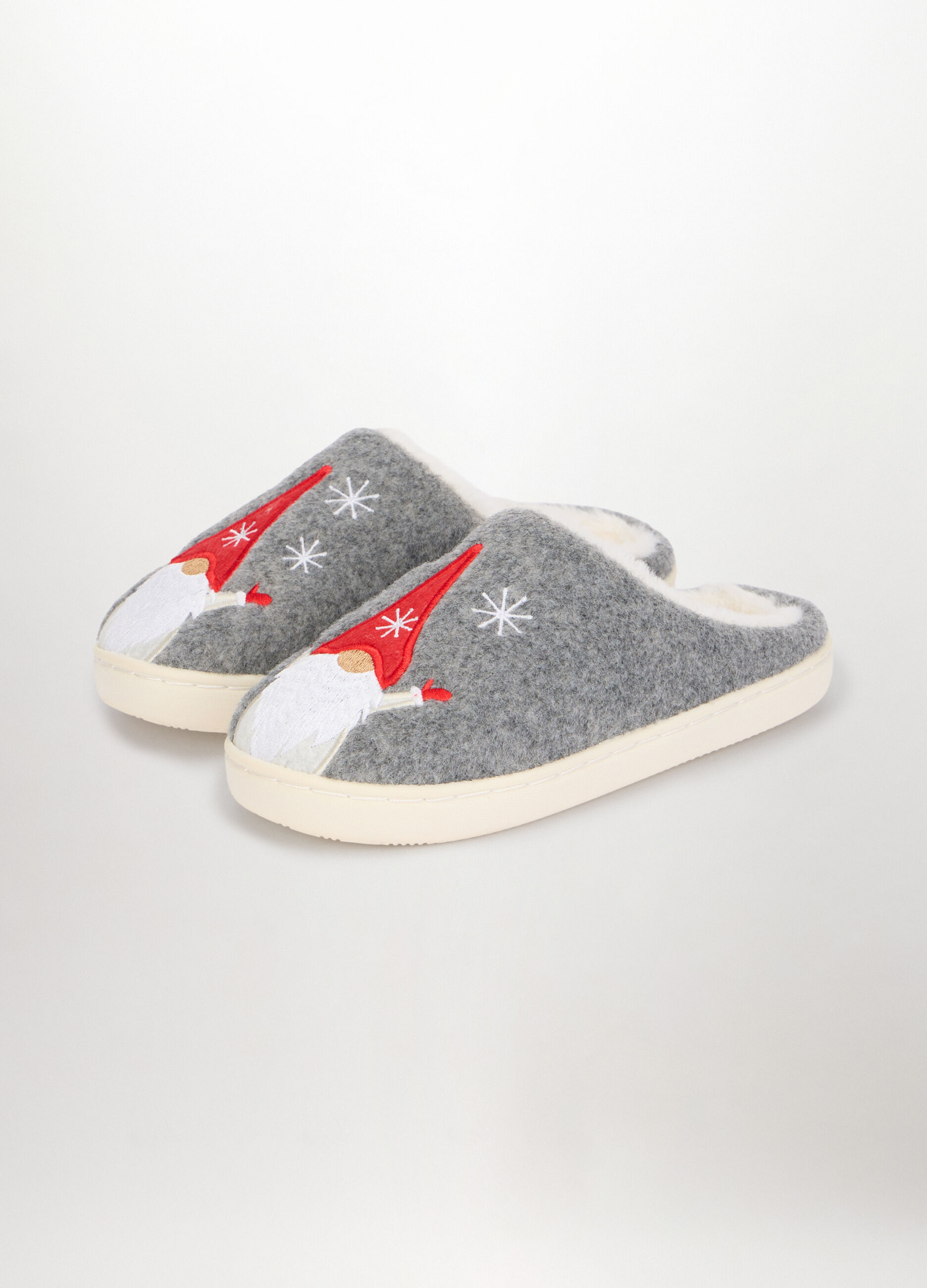 Pantofole in eco fur donna_1