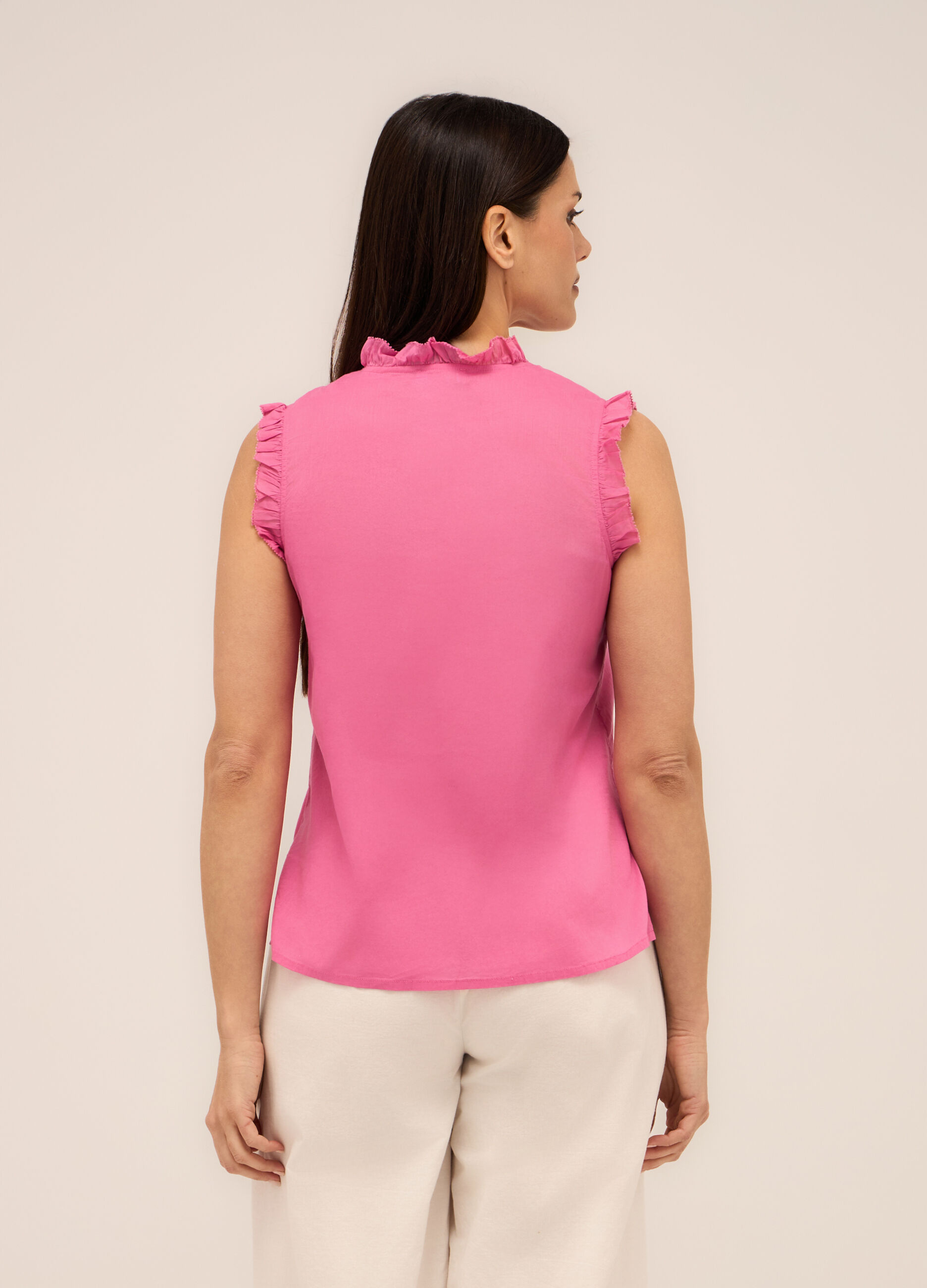 Camicia in puro cotone donna_1