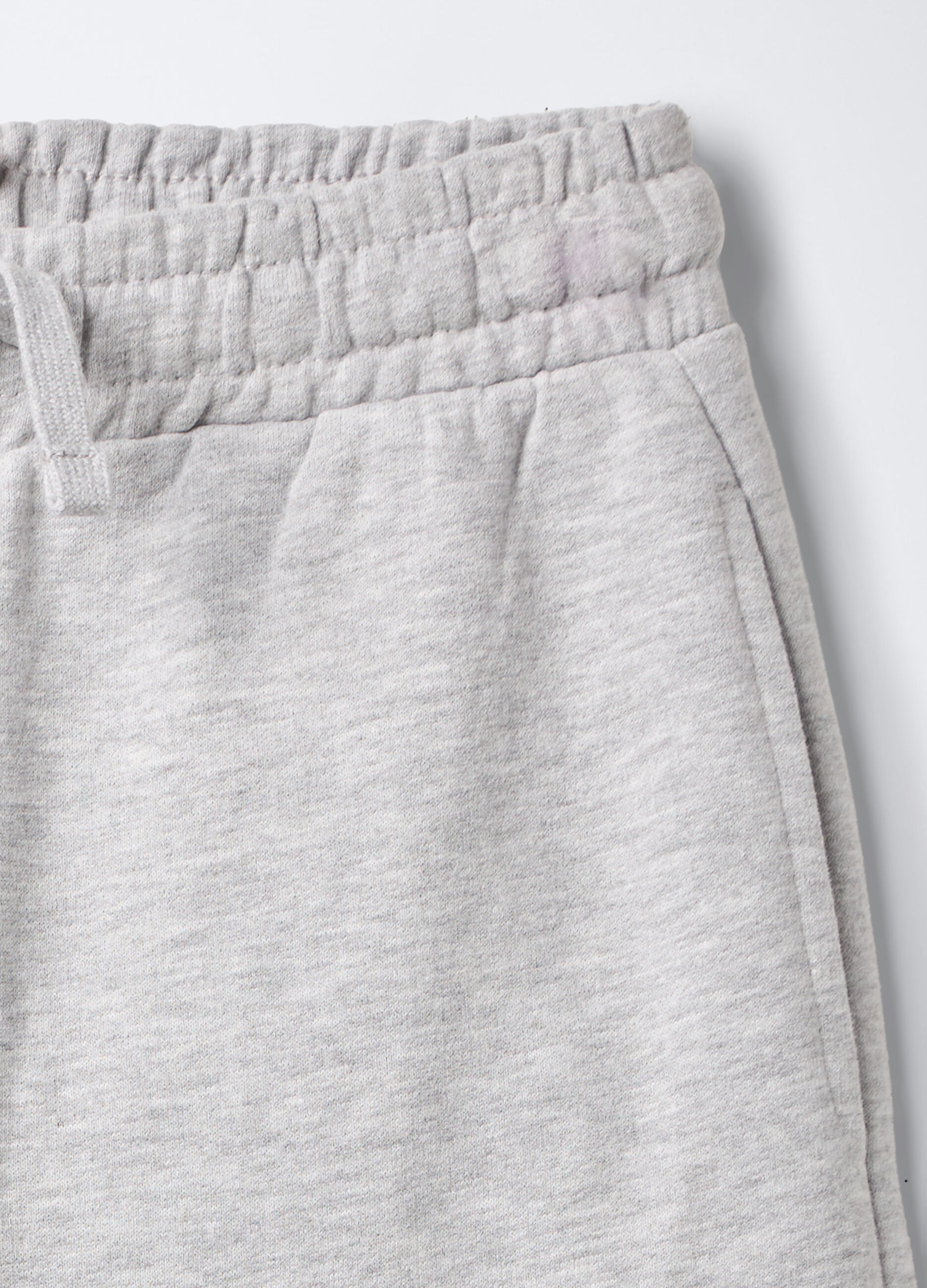 Jogger in cotone garzato Wide Leg ragazza_2