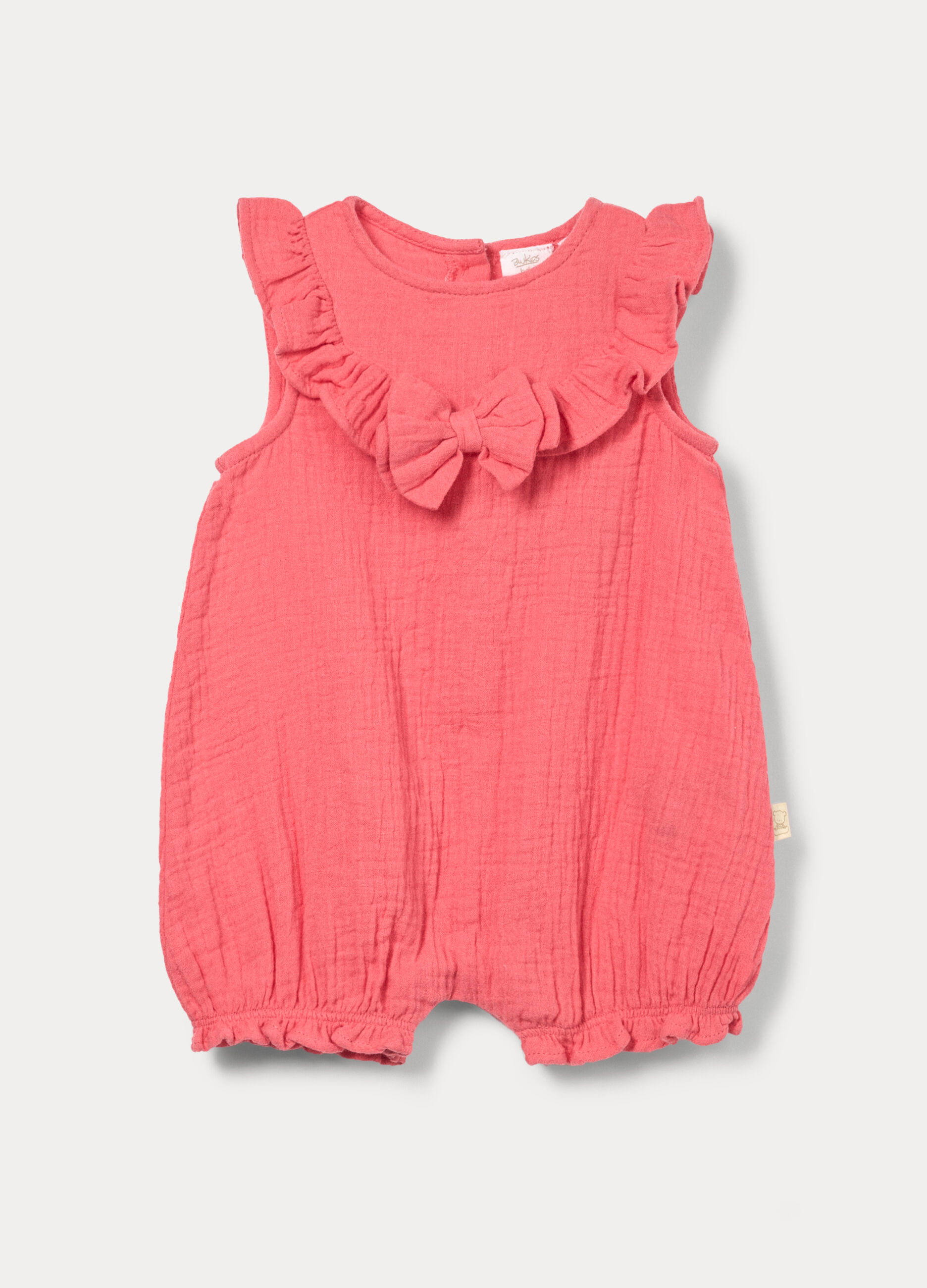 Pagliaccetto in puro cotone neonata_0