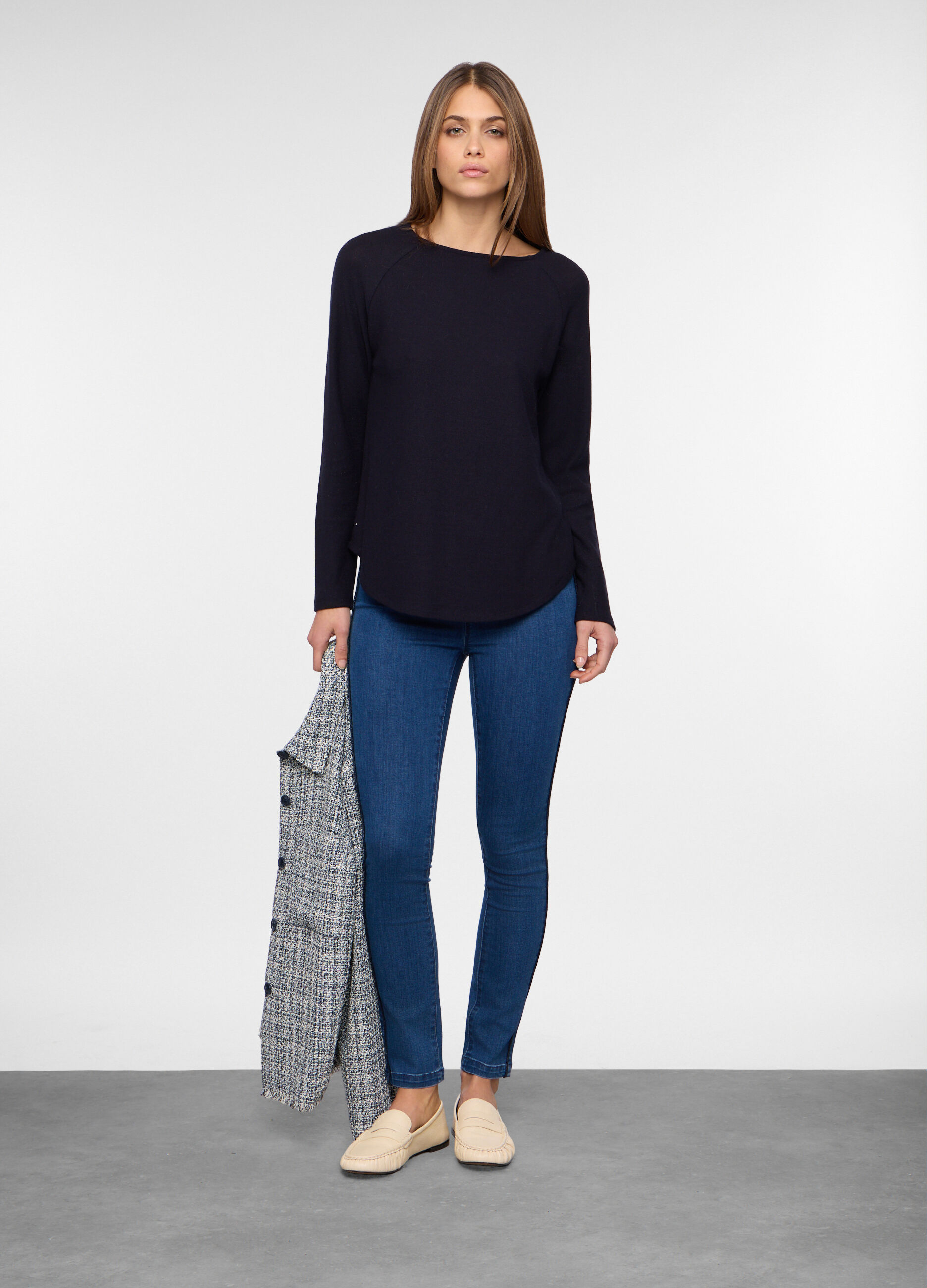 Jeggings misto cotone stretch donna_0